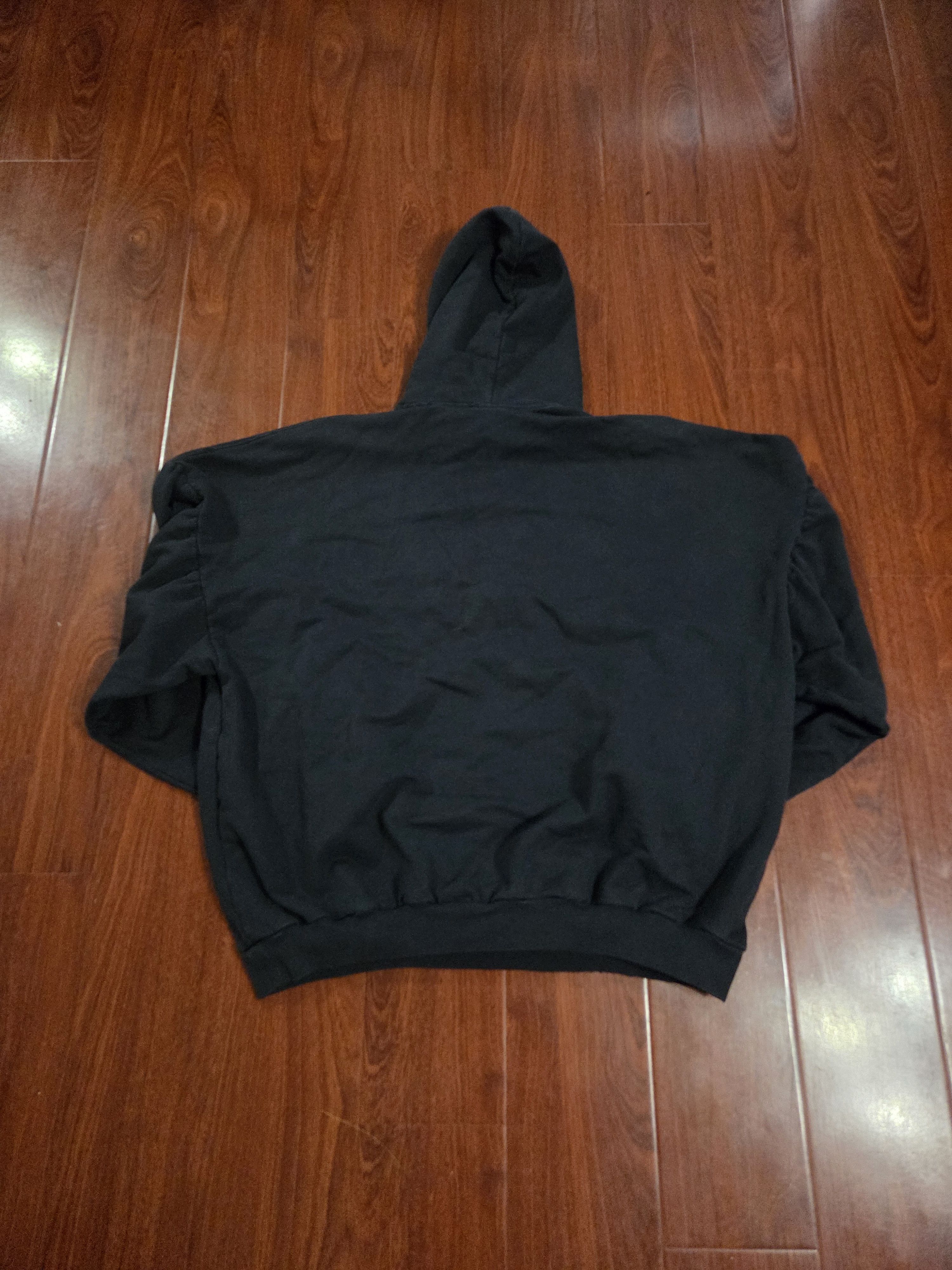 Balenciaga FW23 Be Kind Oversized Hoodie Washed Black Size US L / EU 52-54 / 3 - 2 Thumbnail