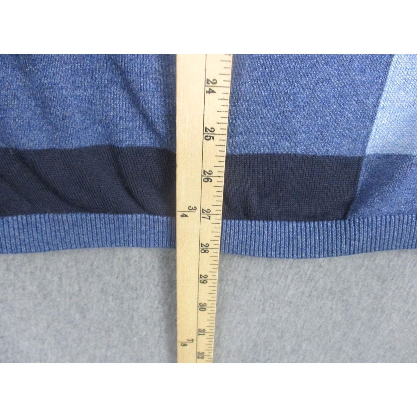 Vintage VINTAGE Tricots St. Raphael Sweater Mens 2XL Blue Geometric Crewneck USA Y2K Size US XXL / EU 58 / 5 - 4 Thumbnail