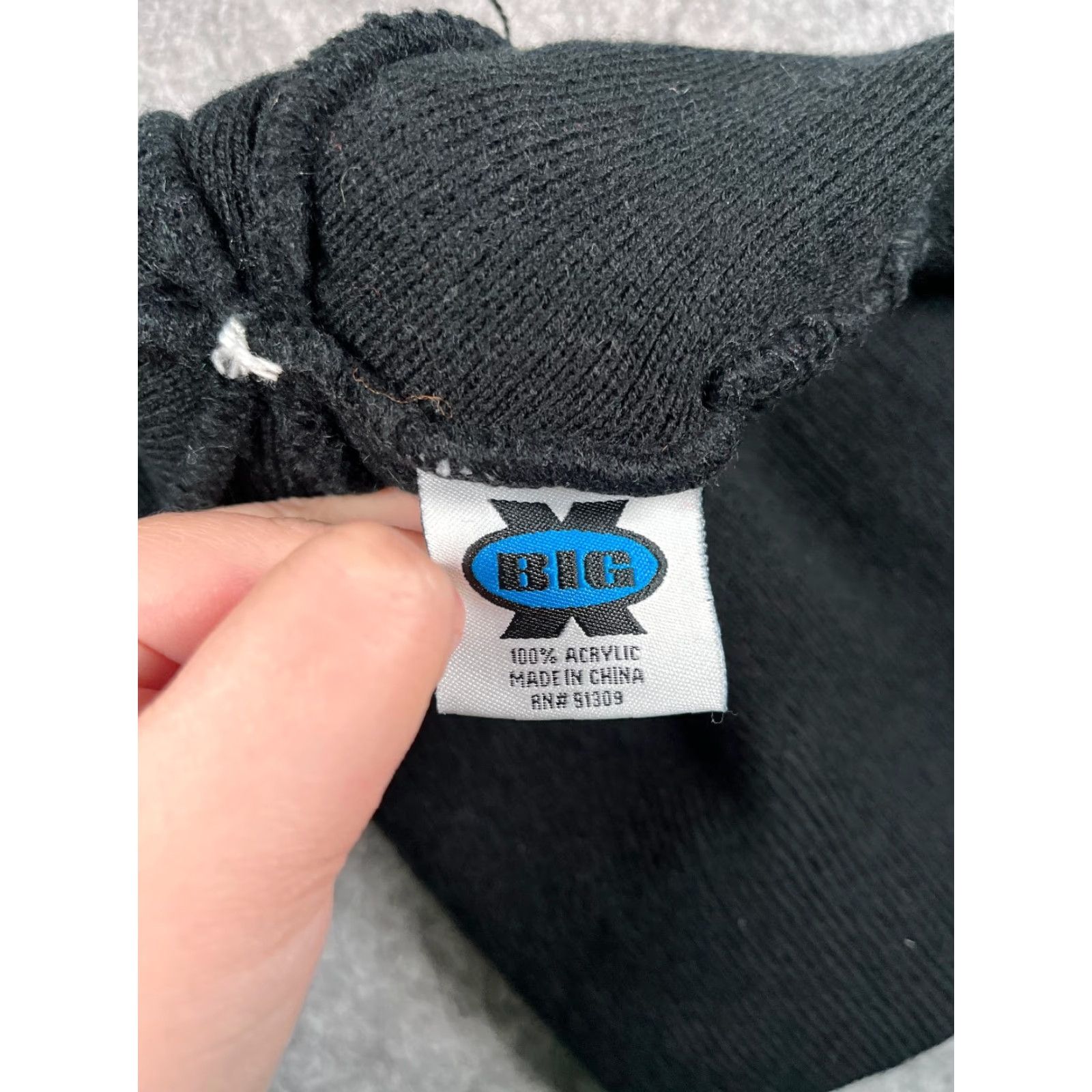 NHL NHL Center Ice Beanie Toque Adult One Size Black Knit 100% Acrylic Pom Cable Hat Mens Beanie Black Size ONE SIZE - 8 Thumbnail