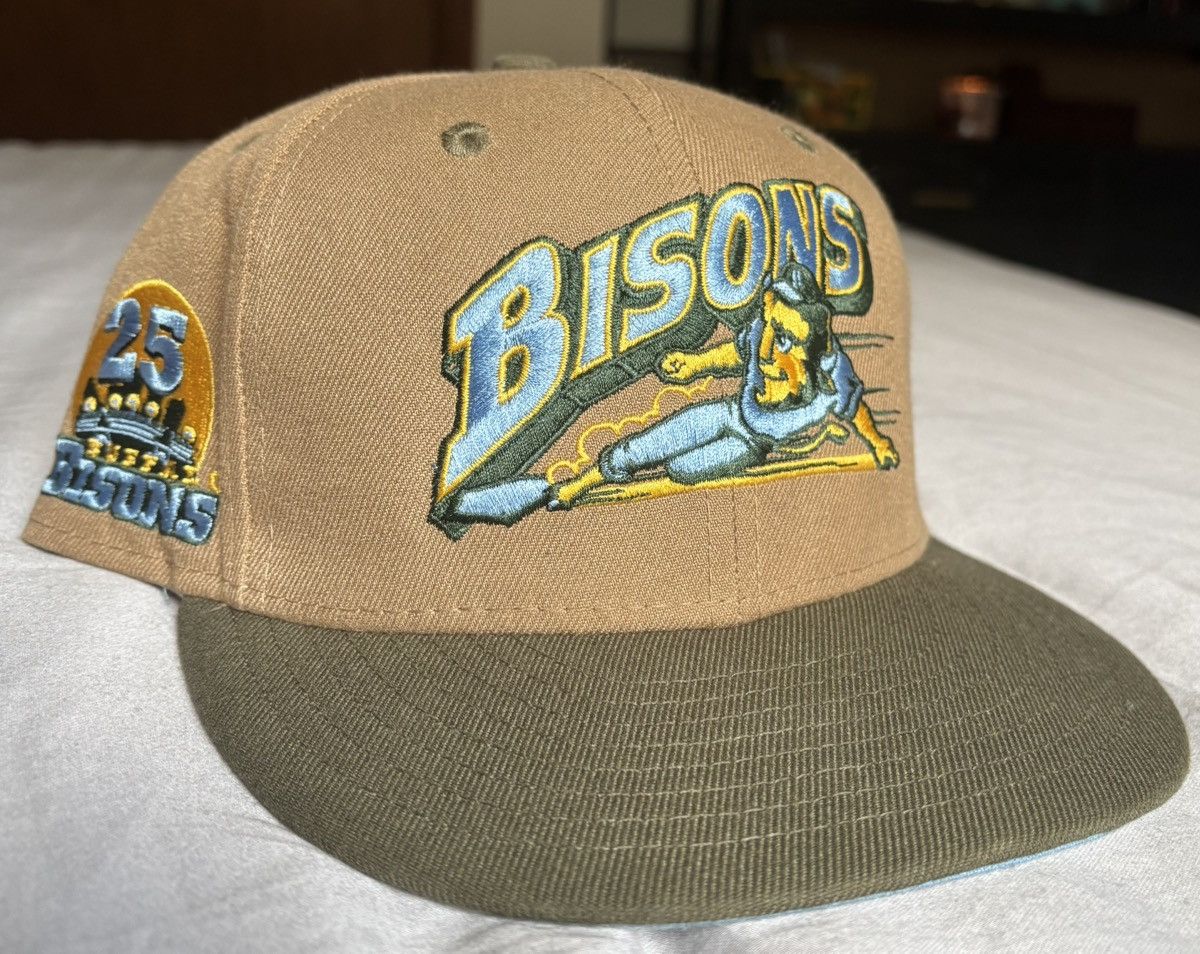 New Era Buffalo Bisons New Era Fitted 7 5/8 Size ONE SIZE - 1 Thumbnail