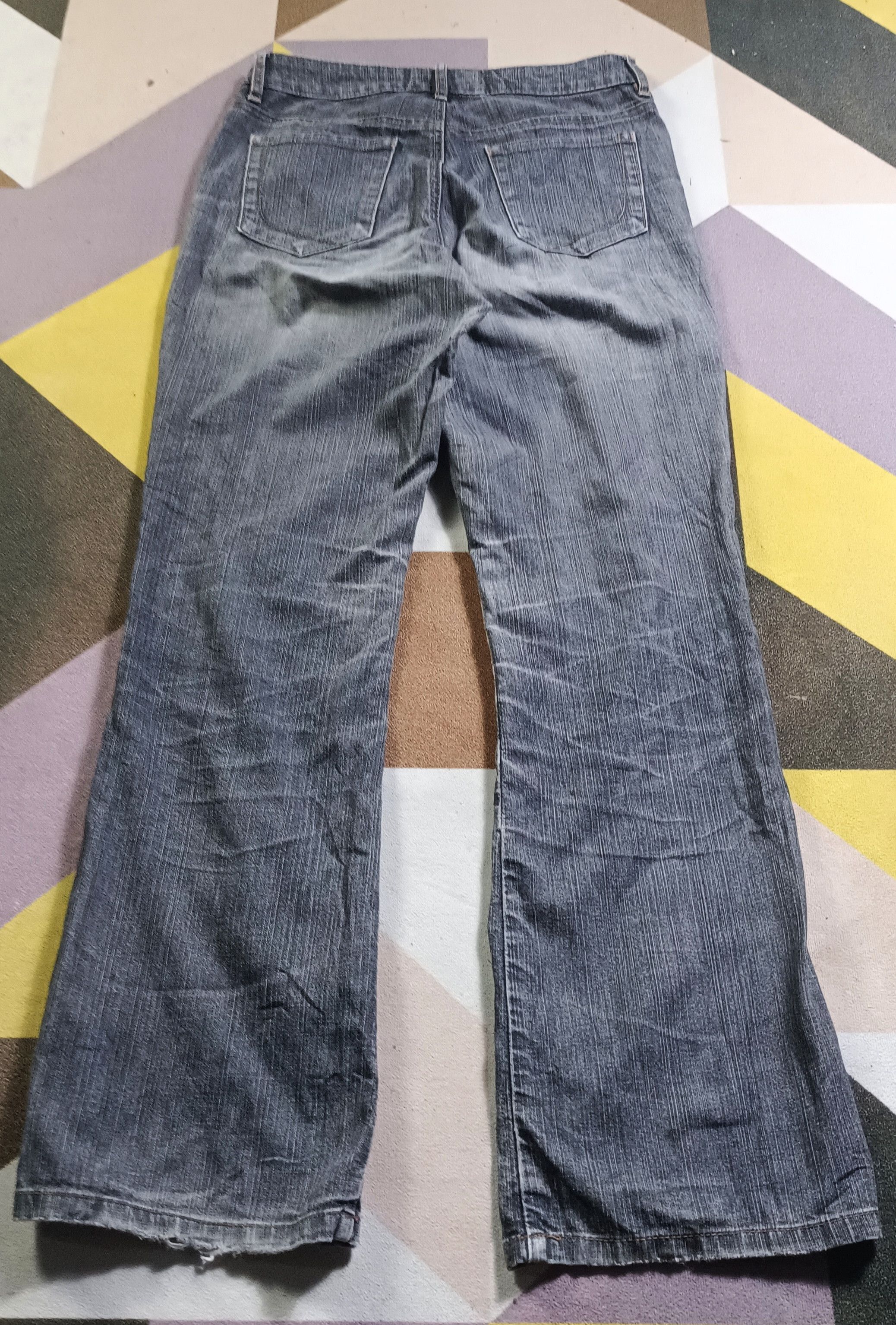 Japanese Brand × Lemaire Vintage🔥Lemoire Flare Distressed Jeans Size US 29 - 1 Thumbnail