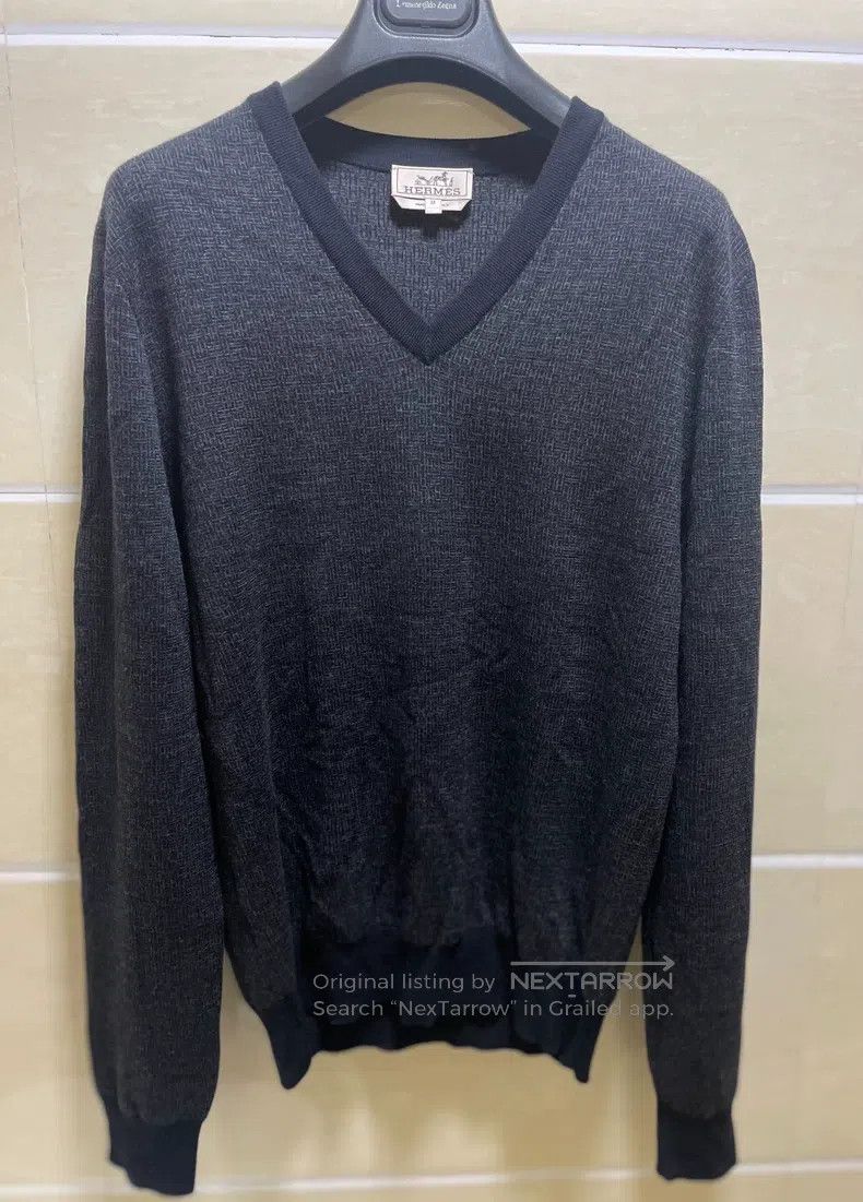 Other Hermes Crew Neck Knit Wool Sweater Size US M / EU 48-50 / 2 - 2 Thumbnail