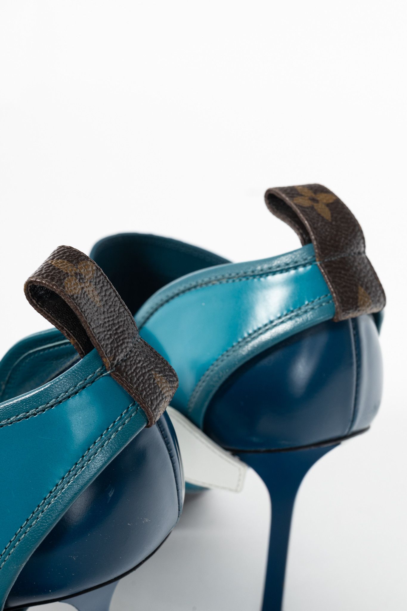 Louis Vuitton Louis Vuitton AW15 Runway Colourblock Mary Jane Heels Size US 6 / IT 36 - 9 Thumbnail