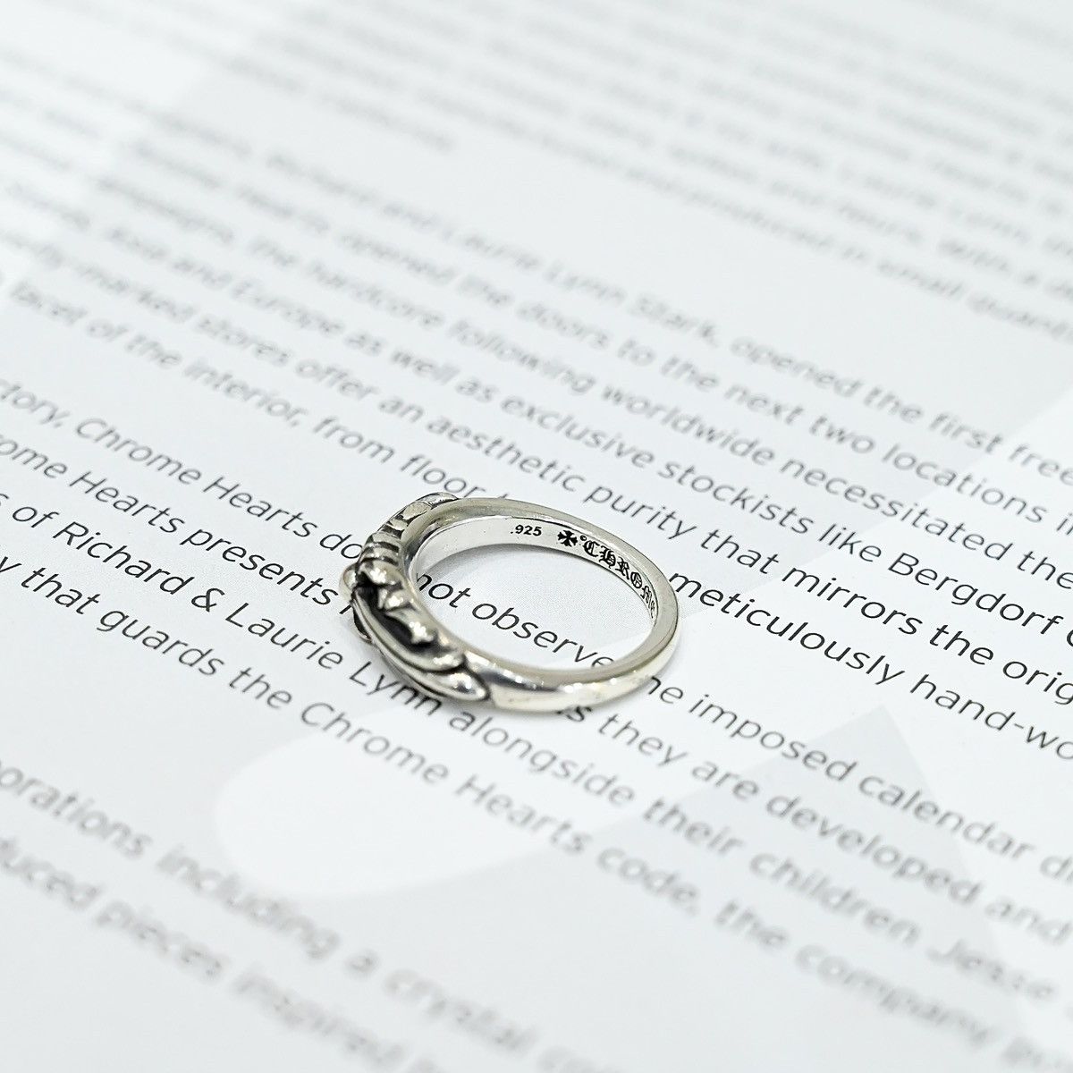 Chrome Hearts CHROME HEARTS BABY CLASSIC FLORAL RING SILVER Size ONE SIZE - 5 Thumbnail