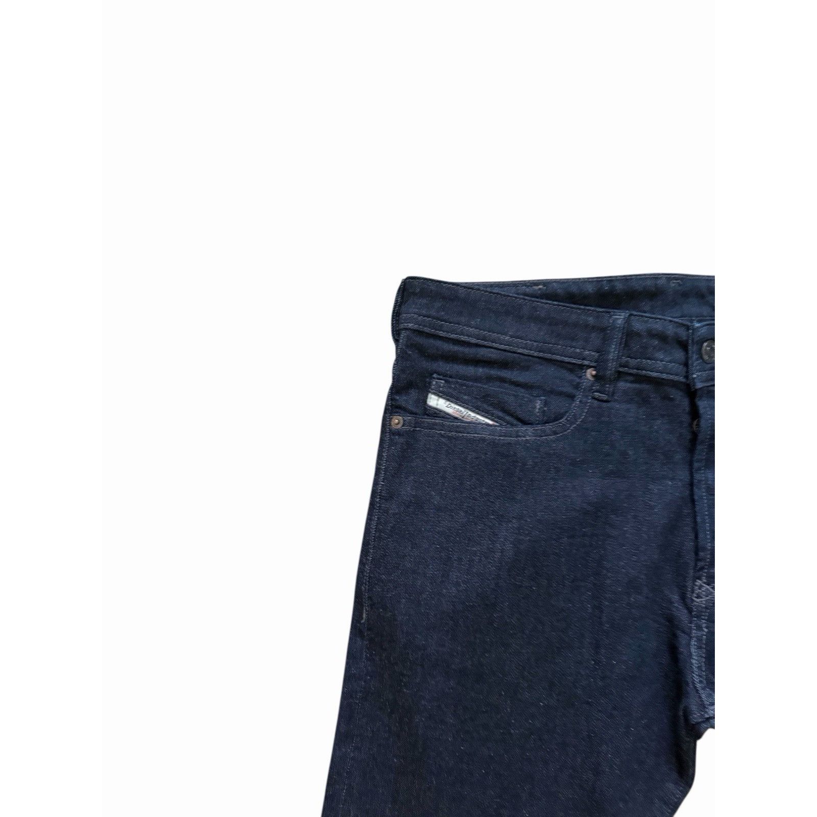 Diesel Diesel Mens Buster Tapered Jeans RE060 Dark Blue Size 32/32 Size US 32 / EU 48 - 3 Thumbnail