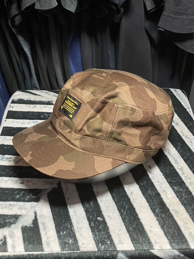 Bape 00s Bape Dev-Ops Proper Uniform Cut and Sew Flat Top Cap Size ONE SIZE - 4 Thumbnail