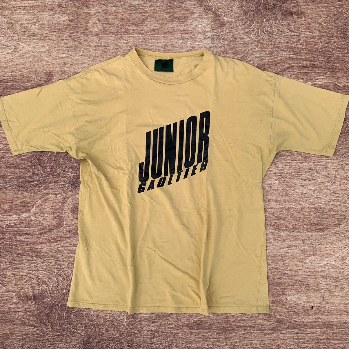 Jean Paul Gaultier Vintage Junior Gaultier Spell Out Tee Size US S / EU 44-46 / 1 - 1 Thumbnail