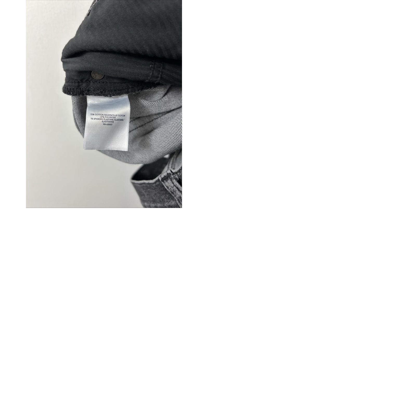 Lands' End Lands End Jeans Womens 36x33 Gray Wide-Leg 5-Pocket Denim NWT Regular Inseam 33 Cotton Spandex Charcoal Wash Pockets Logo Vintage: No ✓ Size 25" / US 0 / IT 36 - 9 Thumbnail