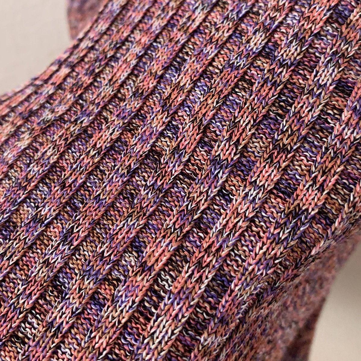 Zimmermann Zimmermann pink multi rainbow knit top split hem Size S / US 4 / IT 40 - 15 Thumbnail