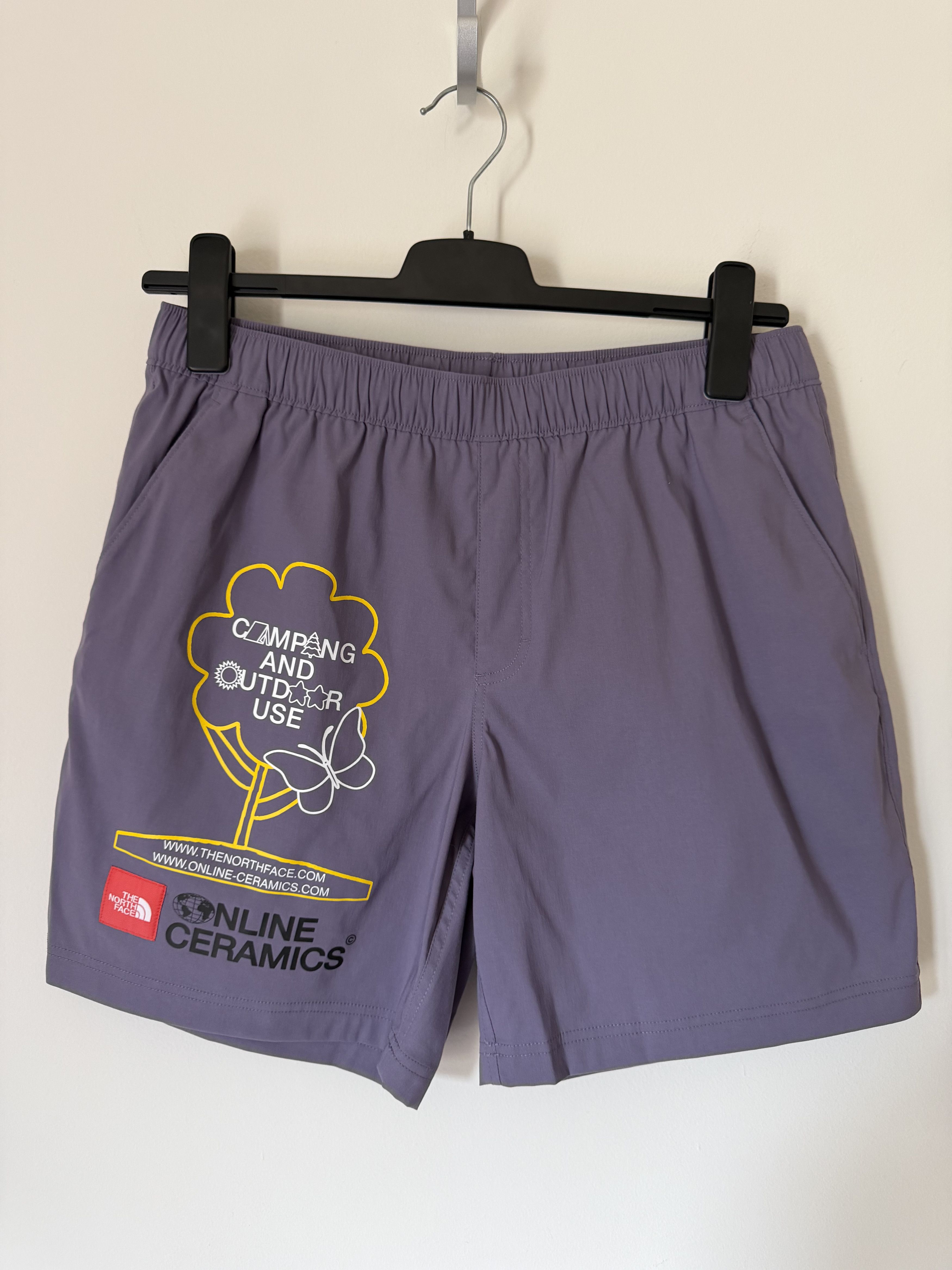 Online Ceramics The North Face Class V Shorts in Lunar Slate
