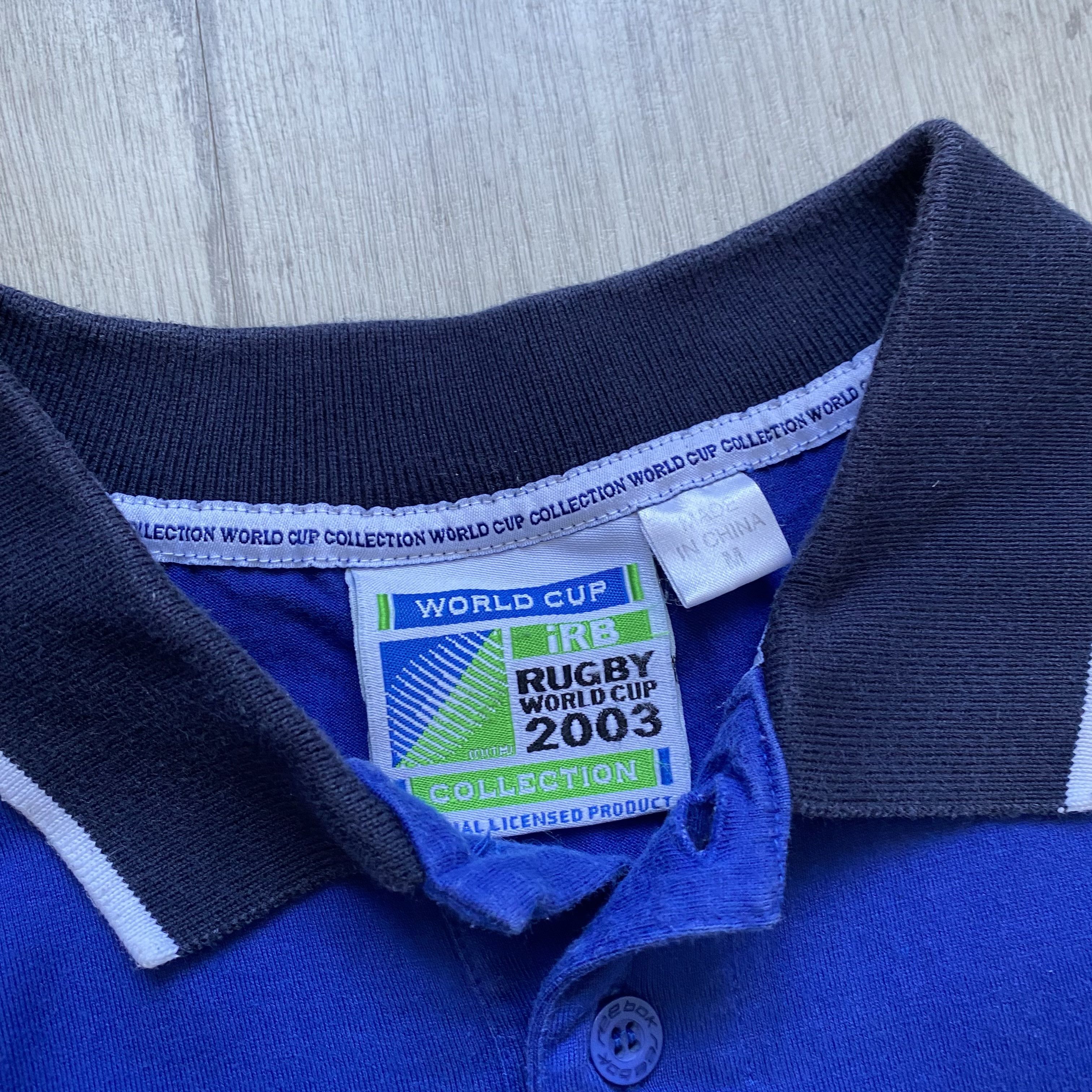 Reebok 🏈 Vintage 03s Australia Rugby Cup Reebok jersey polo tee Size US M / EU 48-50 / 2 - 5 Thumbnail