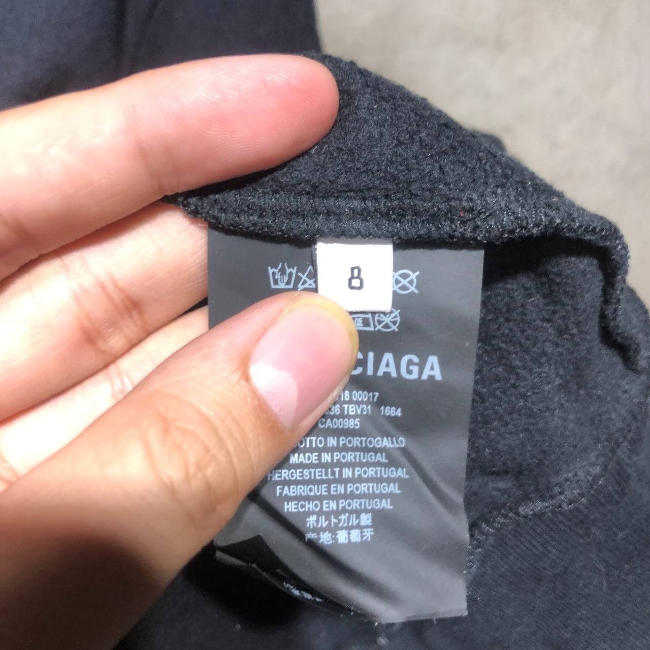 Balenciaga Balenciaga Spell out logo embroidered crewneck long sleeves Size S / US 4 / IT 40 - 10 Thumbnail