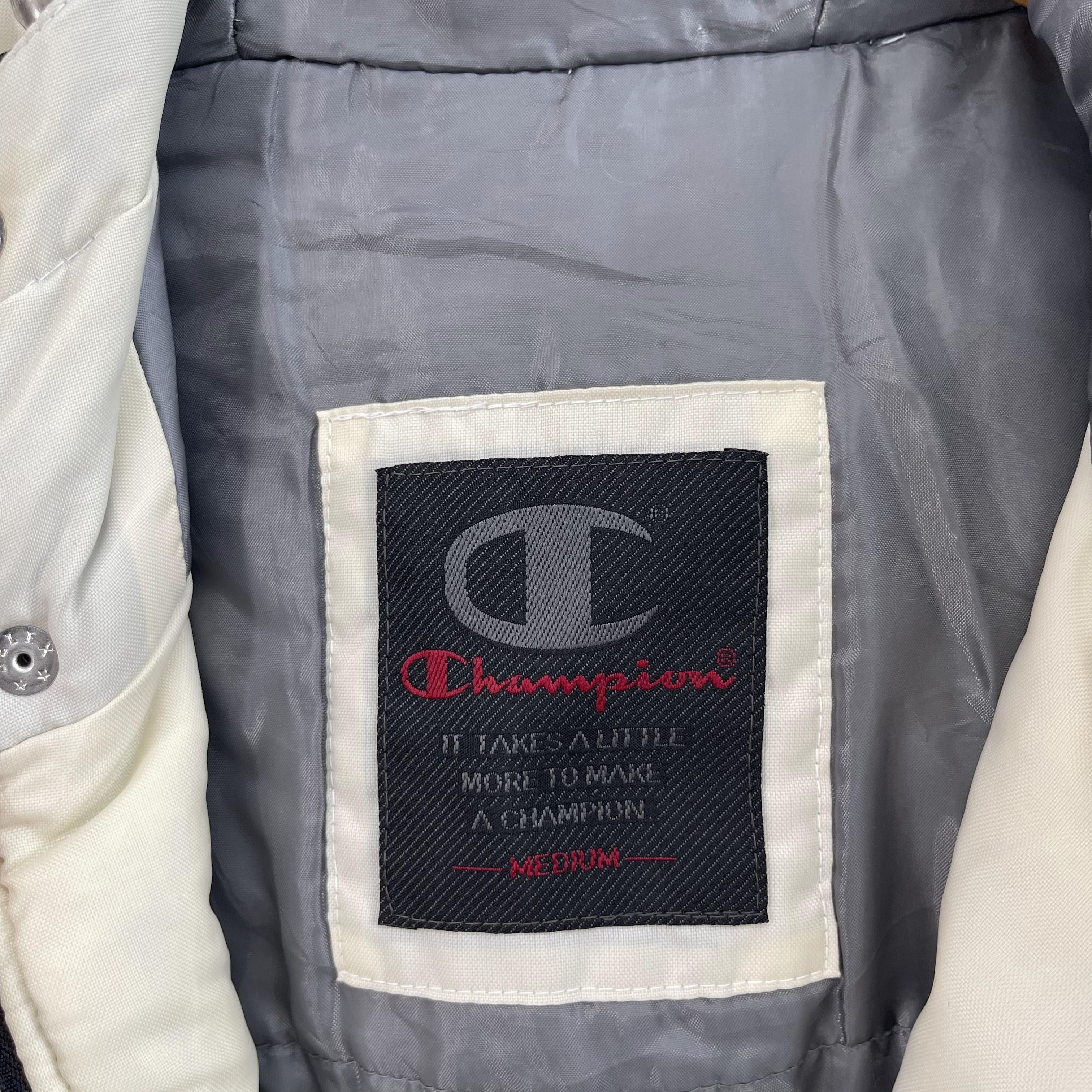 Champion × Vintage Vintage CHAMPION Winter Snow Parka Hoodie Jacket Size US M / EU 48-50 / 2 - 8 Thumbnail