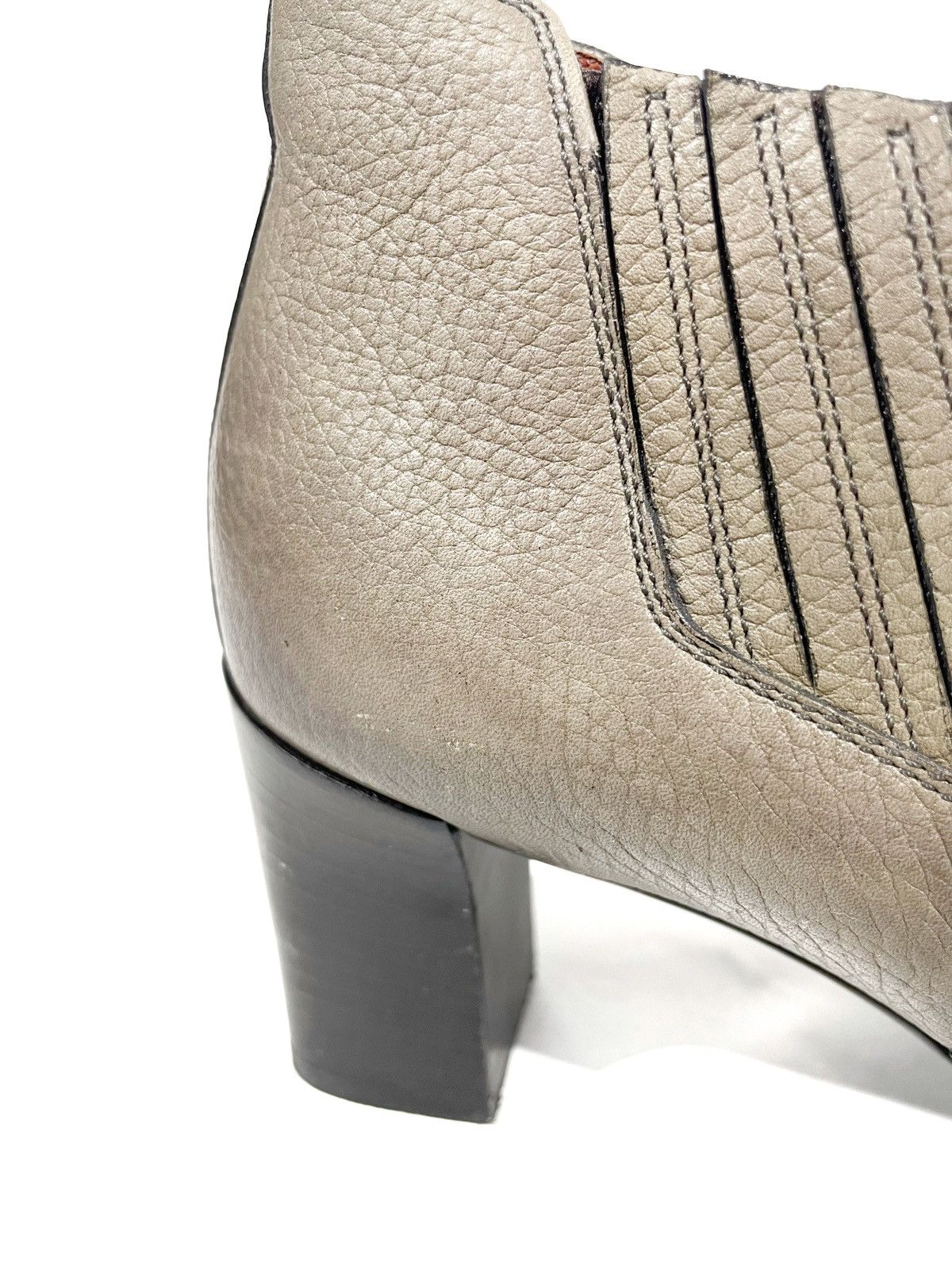 Santoni Santoni Women Leather Ankle Boots Size 36.5 Made In Italy Size US 6.5 / IT 36.5 - 7 Thumbnail