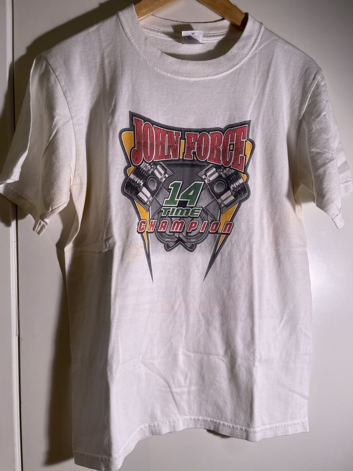 Vintage 2000’s Y2K VTG Vintage John Force 14 NASCAR Race Car Shirt Size US S / EU 44-46 / 1 - 2 Thumbnail