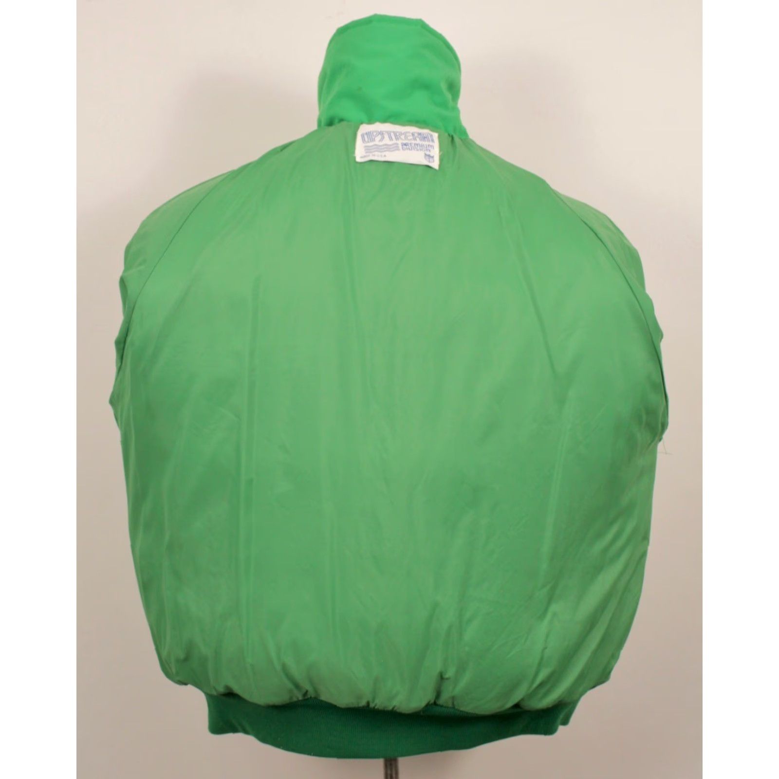 Vintage Upstream Jacket Shirt 1970s Green Puffer VTG 46 Chest M Size Mens Womens 70s Decade Casual Coat Size US M / EU 48-50 / 2 - 3 Thumbnail