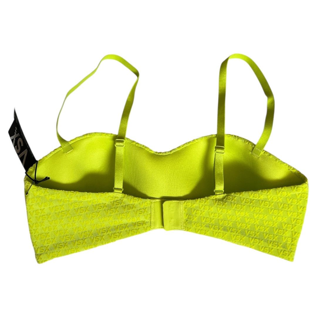 Victoria's Secret Victoria'sSecret VSX Limelight Logo Mesh Sports Bra, S Size ONE SIZE - 2 Thumbnail