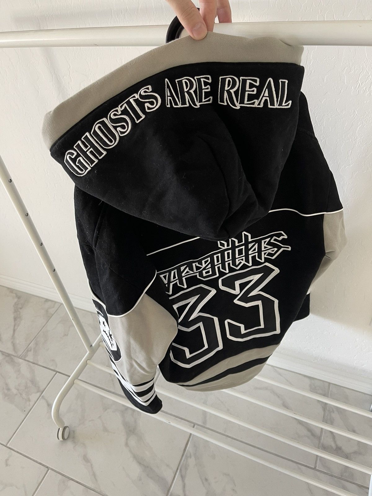 image of Sugarhill Wraiths Hockey Hoodie in Black, Men's (Size Large)