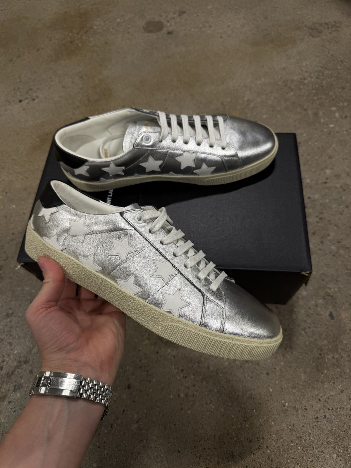 Saint Laurent Paris Saint Laurent Signature Star SL/06 Sneaker NEW 900$ Size US 8 / EU 41 - 1 Thumbnail