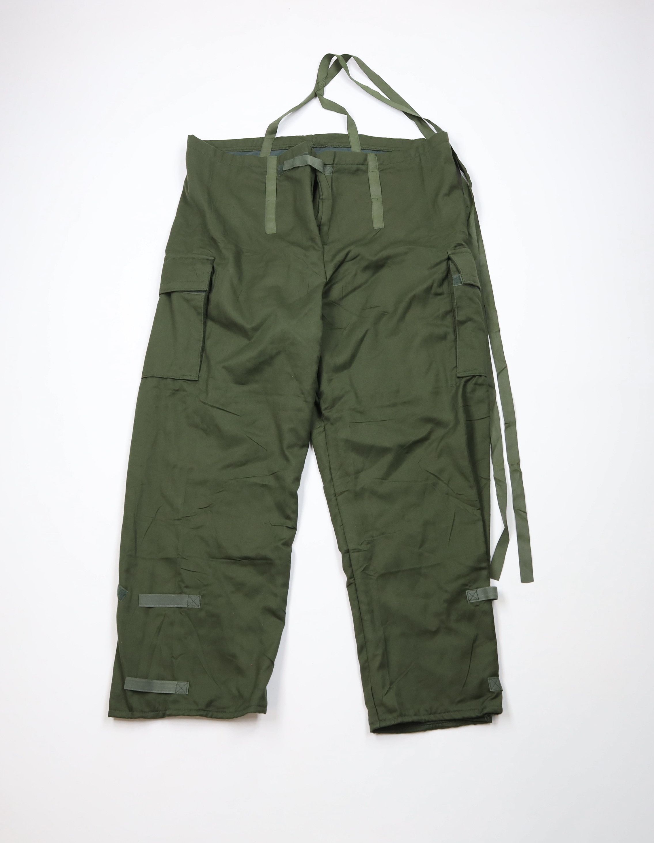 Vintage Vintage USGI Military Issued Chemical Overalls Bibs Green Size US 34 / EU 50 - 1 Thumbnail