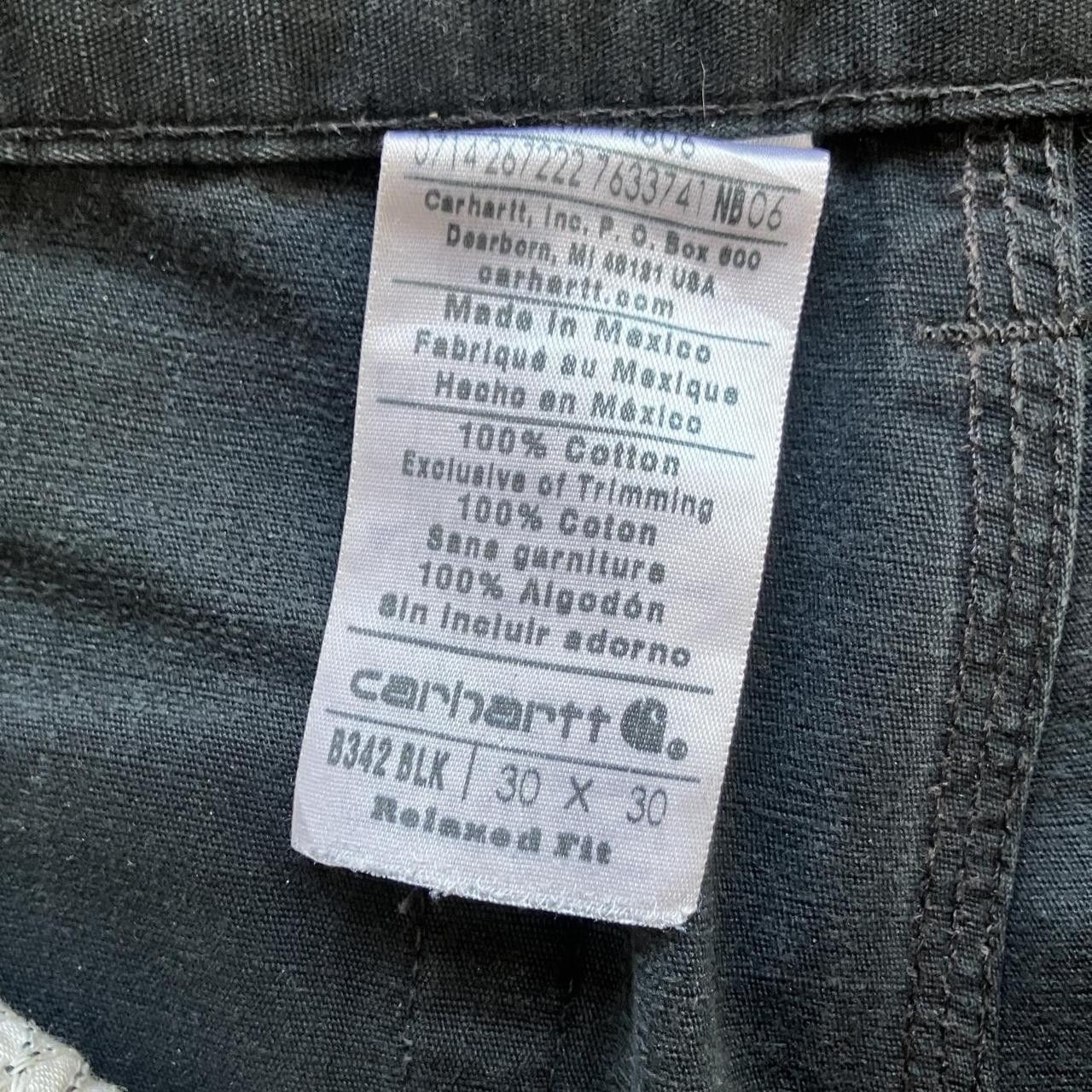 Carhartt Carhartt Black Painter Pants Size US 30 / EU 46 - 4 Thumbnail
