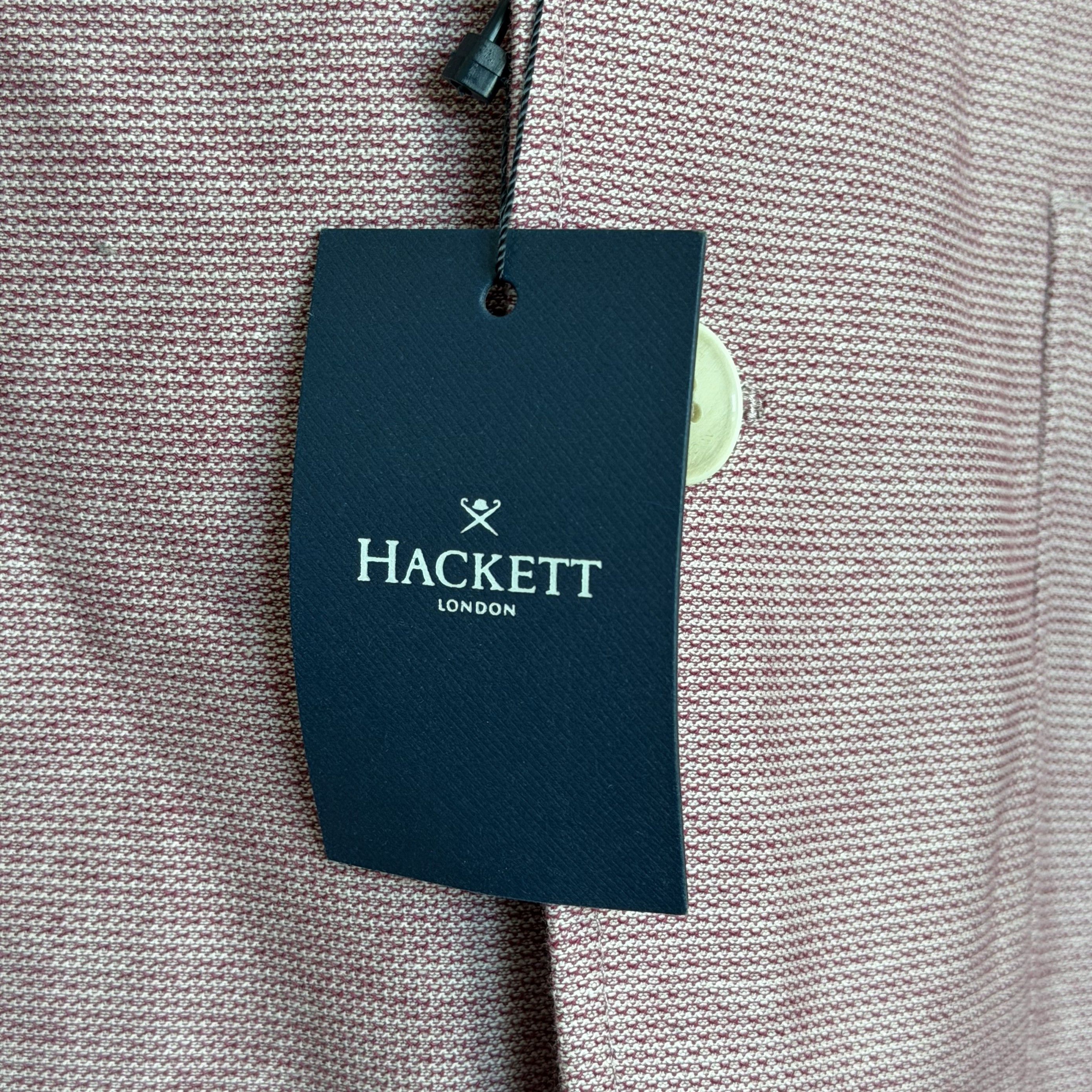 Hackett HACKETT London Textured Knit Blazer Jacket Color 280Berry Size 50R - 4 Thumbnail