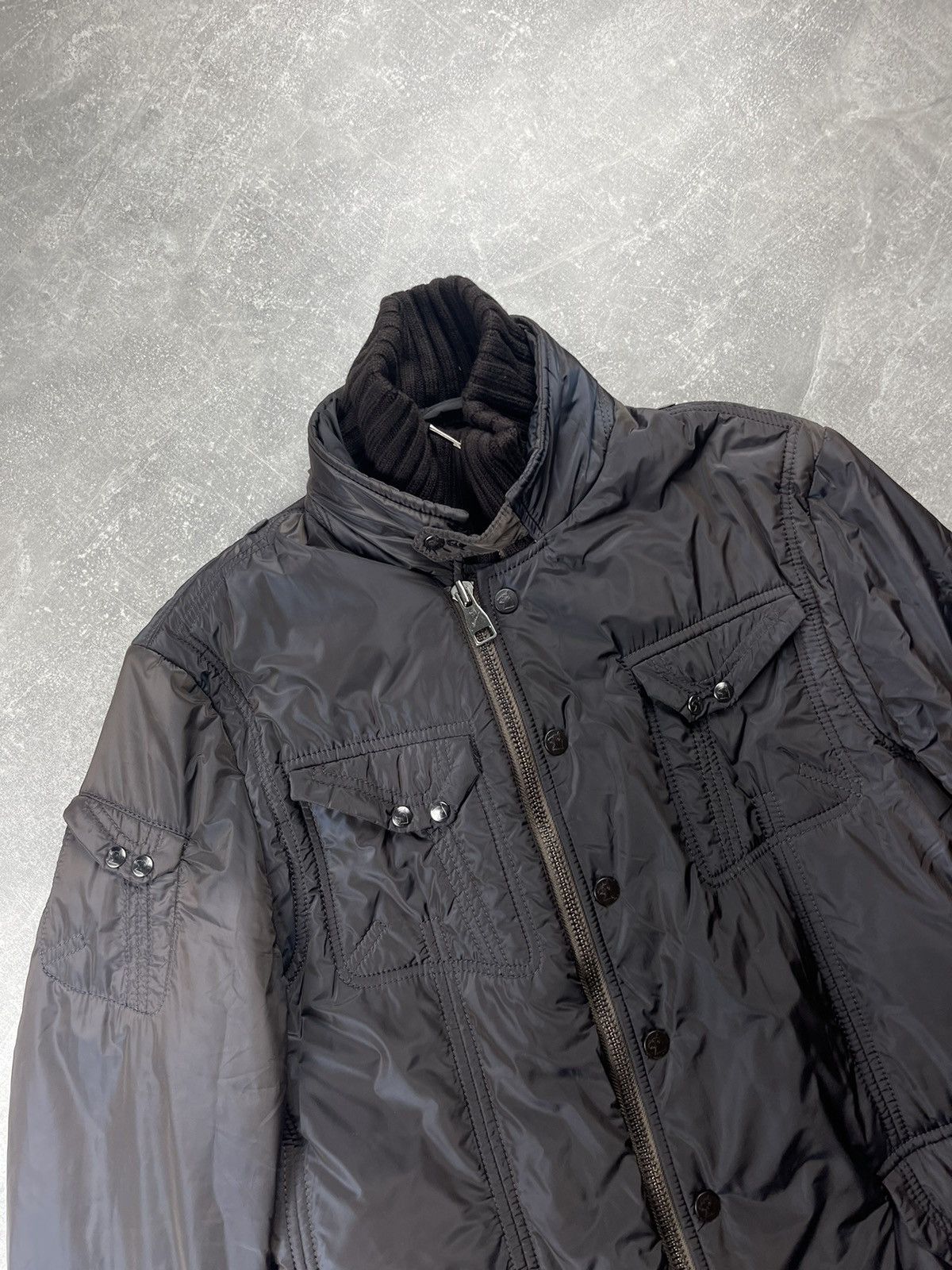Montecore Montecore Urban Nylon Jacket Gradient Quilted Field Coat Size US M / EU 48-50 / 2 - 7 Thumbnail
