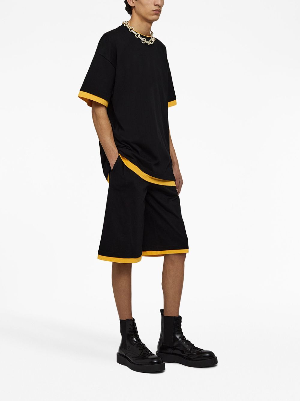Jil Sander o1loc1c1124 T-Shirt in Black Size US XS / EU 42 / 0 - 3 Thumbnail