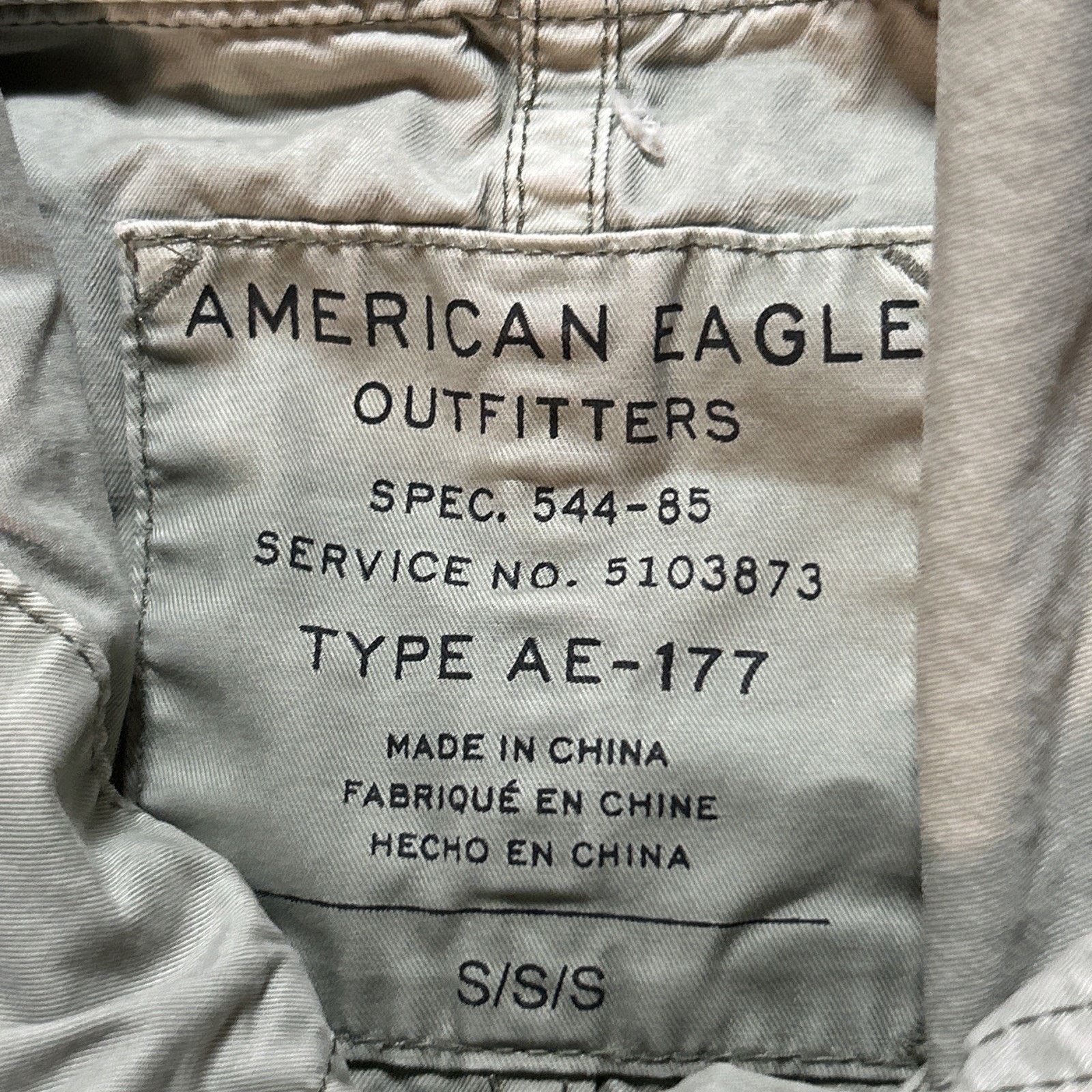 American Eagle Outfitters Y2k 2000s Military Field Chore Hooded Jacket Ws Small Hoodie Size S / US 4 / IT 40 - 3 Thumbnail