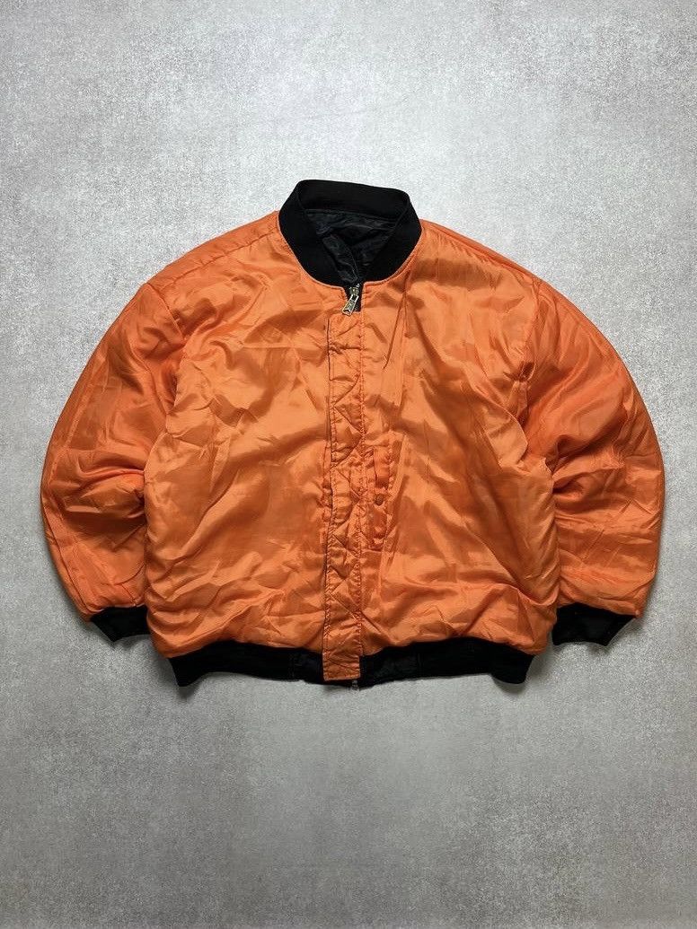 Other VINTAGE MA-1 BALENCY STYLE JPN IF SIX BOMBER JACKET OVERSIZE Size US XXL / EU 58 / 5 - 8 Thumbnail