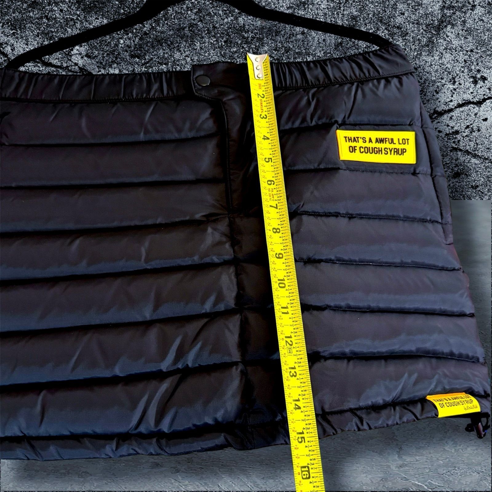 Awful Lot of Cough Syrup •NWT• Awful Lot of Cough Syrup puffy black skirt • XL Size 36" / US 14 / IT 50 - 4 Thumbnail