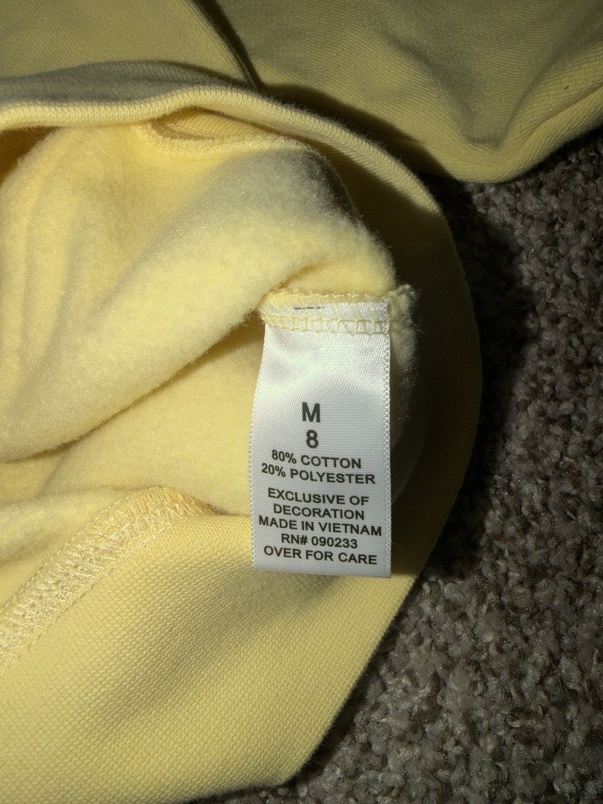 FOG FOG Essentials KIDS Hoodie Lemonade Kids Sz Medium Size US M / EU 48-50 / 2 - 2 Thumbnail