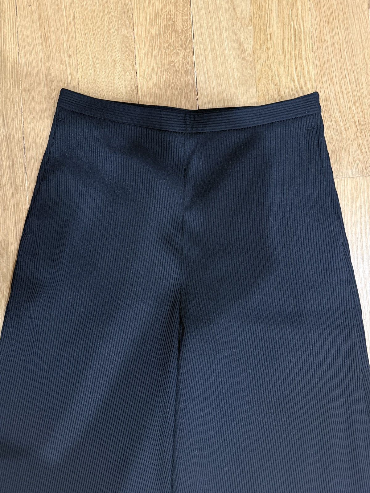 Balenciaga Ribbed Palazzo Pants Size US 30 / EU 46 - 2 Thumbnail