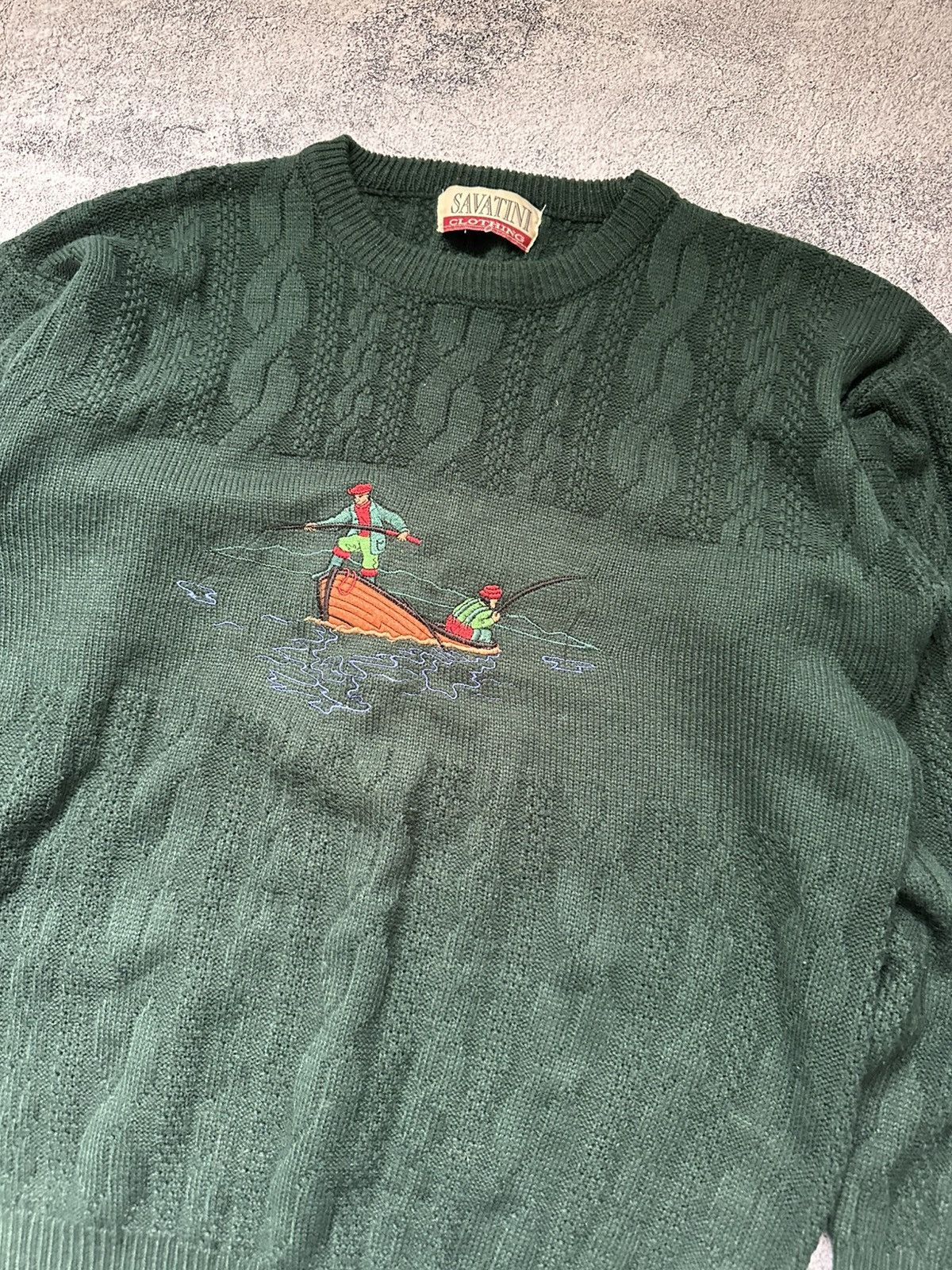 Vintage Vintage Polo Ralph Style Sweater River Boat Logo Centre Size US M / EU 48-50 / 2 - 5 Thumbnail