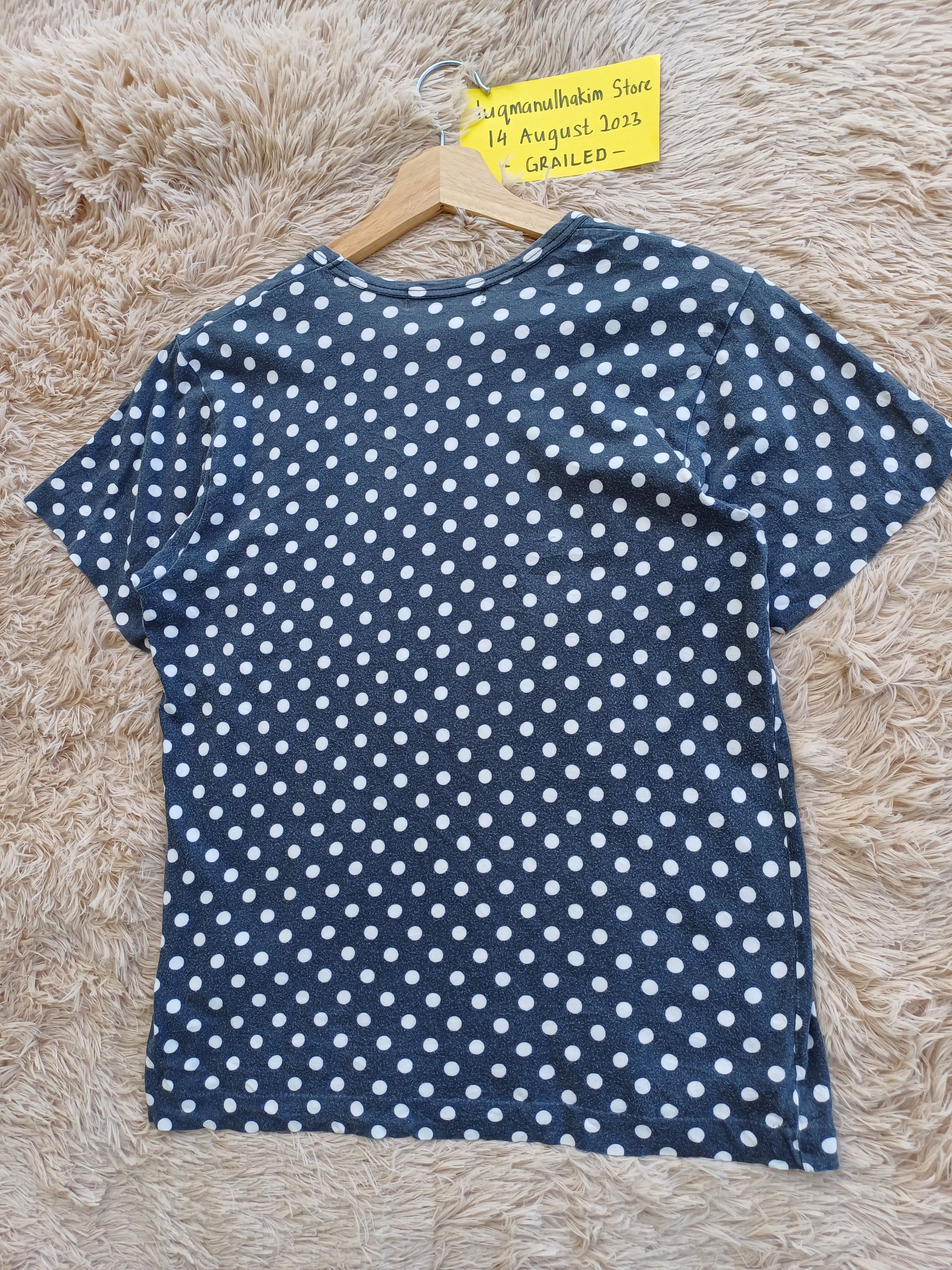 Comme des Garcons Vtg 90's robe de chambre COMME des GARCONS Polka Dot Shirt Size S / US 4 / IT 40 - 11 Thumbnail