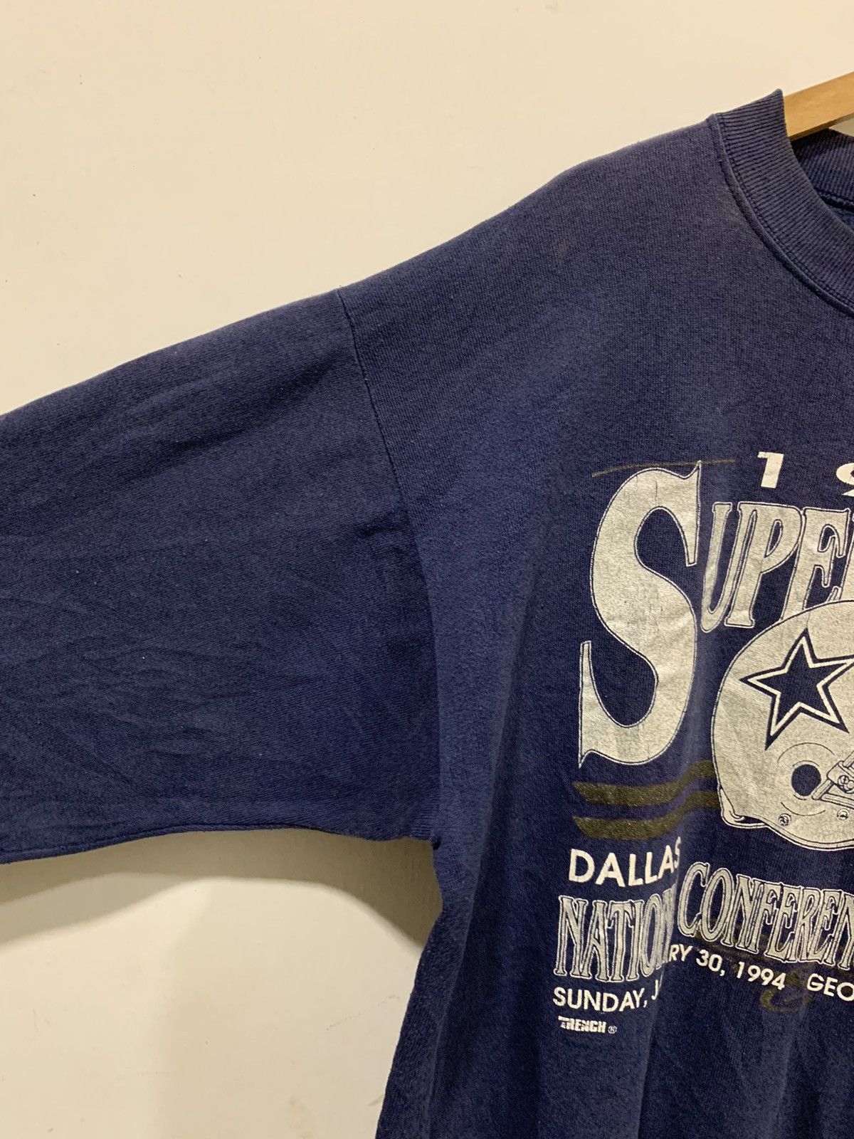 NFL Vintage 1993 Super Bowl NFL Sweatshirt Size US XL / EU 56 / 4 - 6 Thumbnail