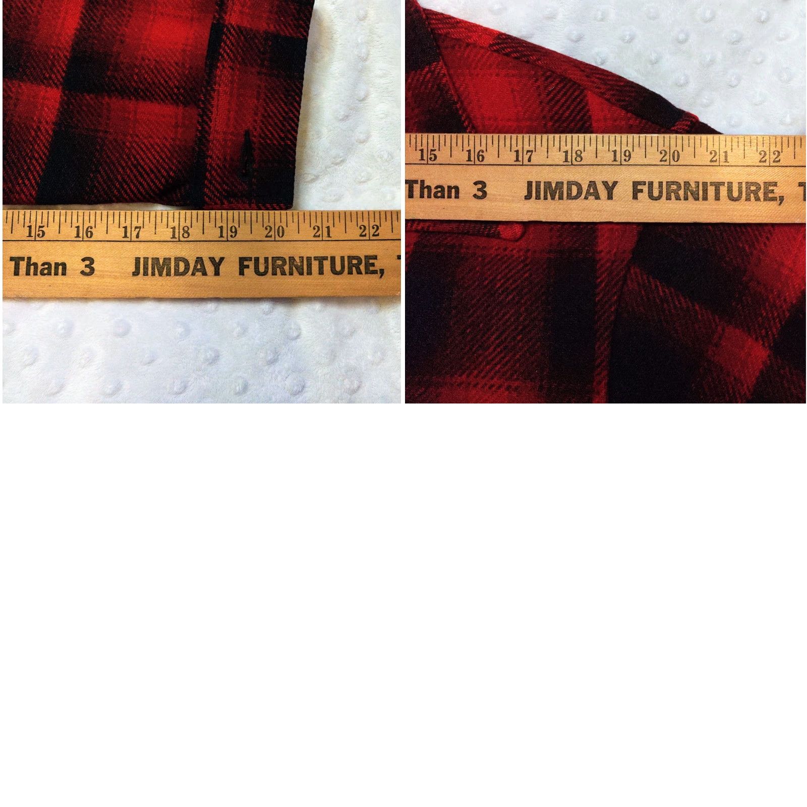 Pendleton VINTAGE Pendleton Jacket Mackinaw Cruiser Wool Red Buffalo Plaid M Medium USA Mens, Plaid, Casual, Workwear, Outdoor, Hiking, Hunting, Walking Size US M / EU 48-50 / 2 - 9 Thumbnail