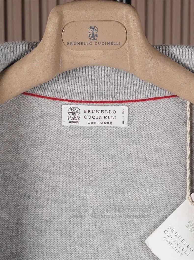 Brunello Cucinelli Brunello Cucinelli Cashmere knitted coat Size US M / EU 48-50 / 2 - 6 Thumbnail