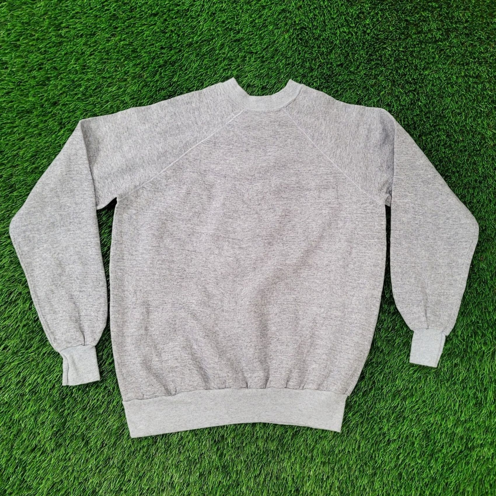 Vintage VINTAGE US Army Shirt Mens L Gray VTG 80s Redlegs Military Sweatshirt 21x24 Raglan Artillery Size US L / EU 52-54 / 3 - 5 Thumbnail