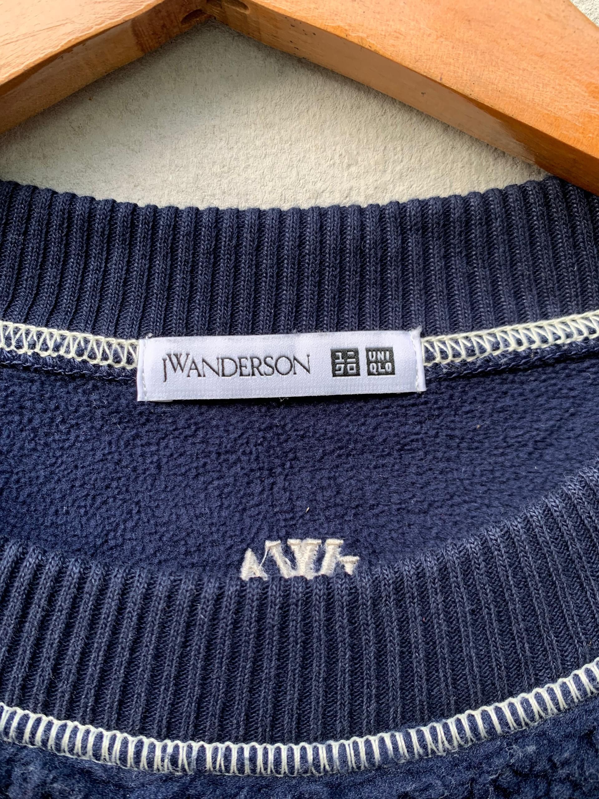 JW Anderson × Uniqlo JW ANDERSON Crop Top Fleece Sherpa Pullover Jumper Size US M / EU 48-50 / 2 - 6 Thumbnail