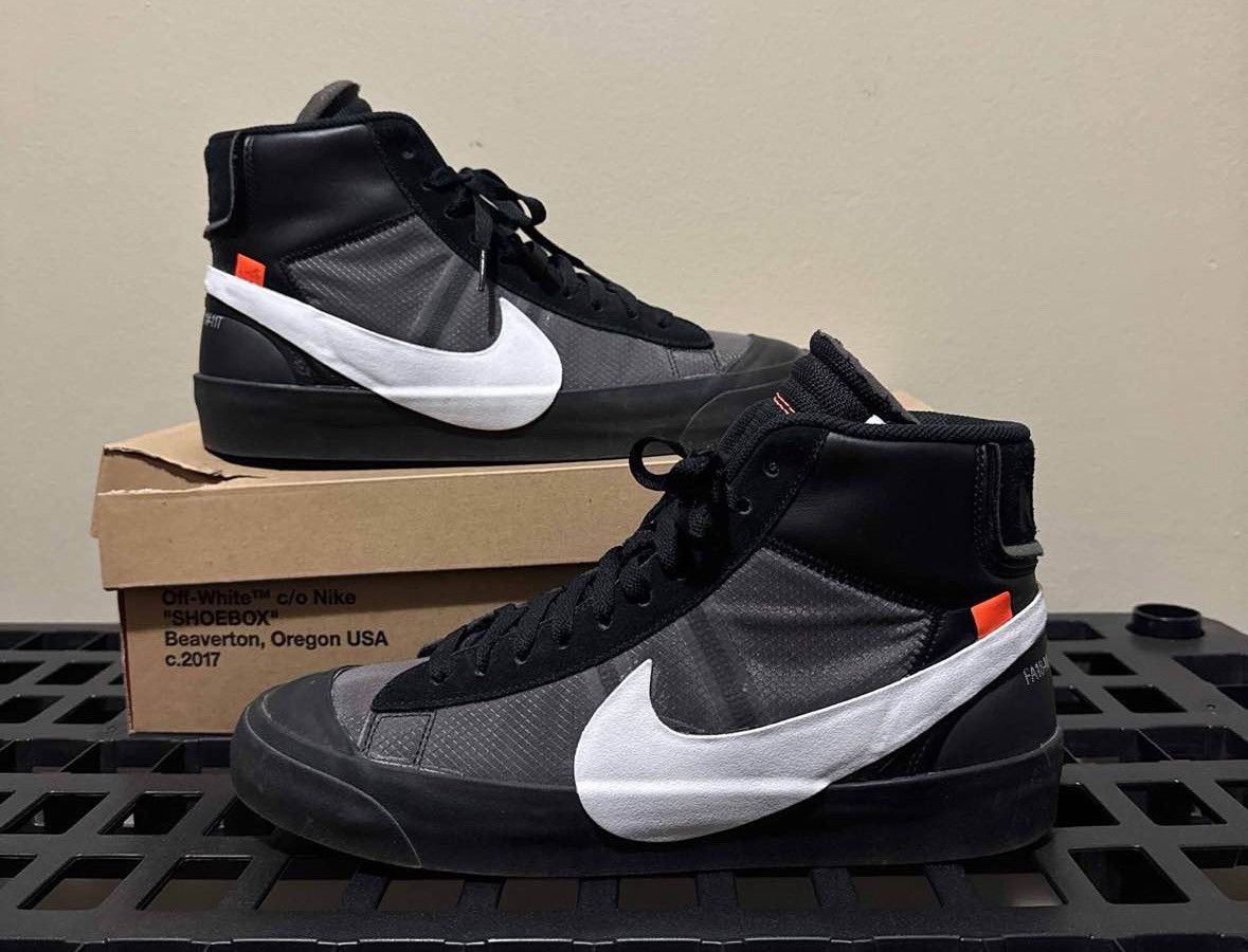 Off-White x Nike Blazer Mid “Grim Reaper”