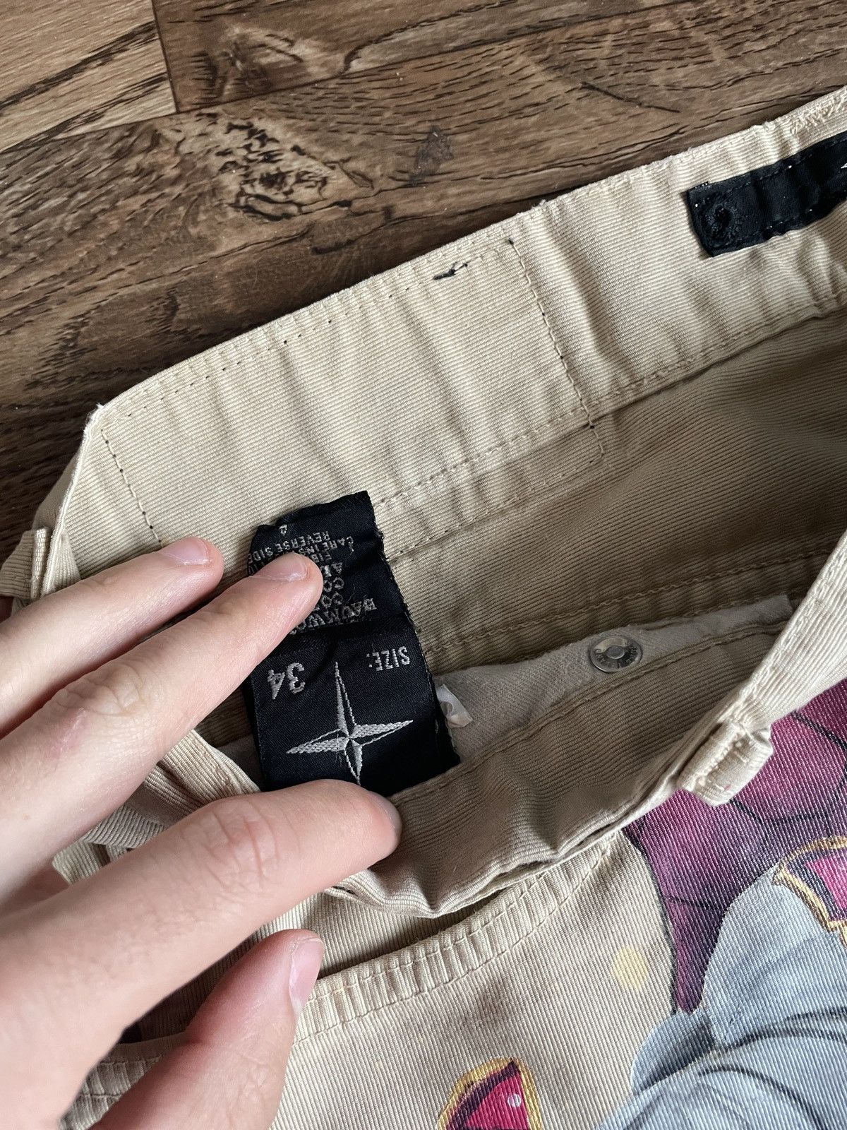 Stone Island Vintage Stone Island x DEMON SLAYER 1:1 Custom Jeans Size US 32 / EU 48 - 6 Thumbnail