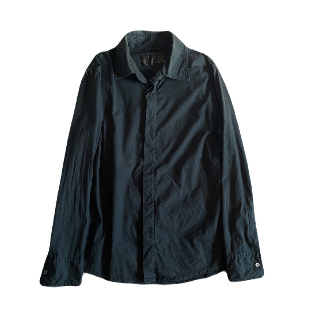 If Six Was Nine 2000s Kyoji Maruyama Hidden Placket Shirts Japanese archive Size US S / EU 44-46 / 1 - 2 Thumbnail