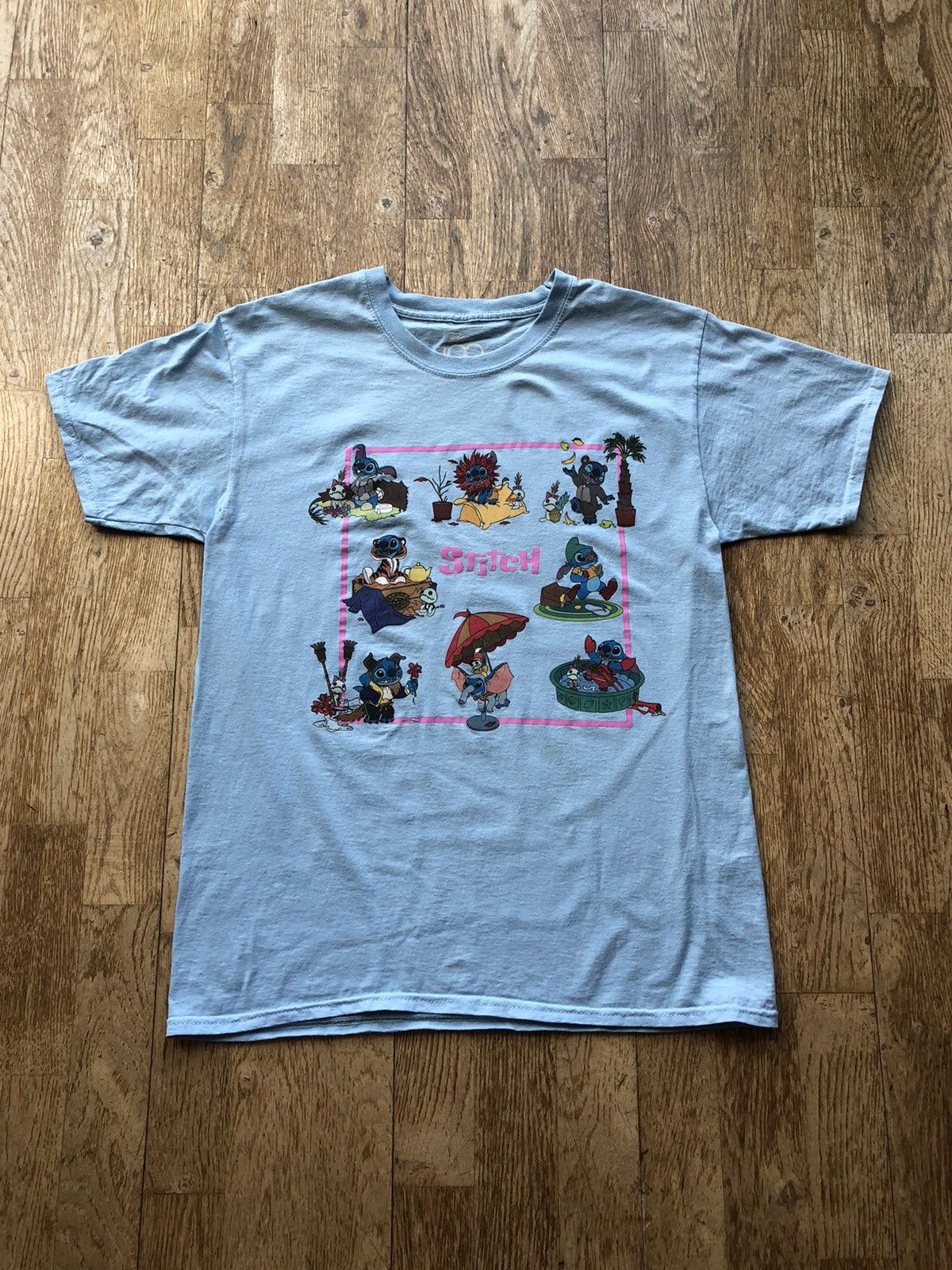 Disney VINTAGE LILO & STITCH DISNEY CARTOON SERIES TEE SHIRT Size US M / EU 48-50 / 2 - 1 Thumbnail
