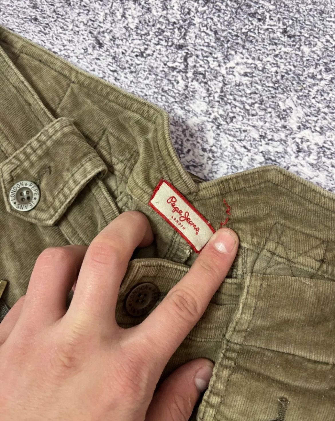Pepe Jeans × Vintage Vintage cargo pants Pepe Jeans London y2k women Size 30" / US 8 / IT 44 - 6 Thumbnail