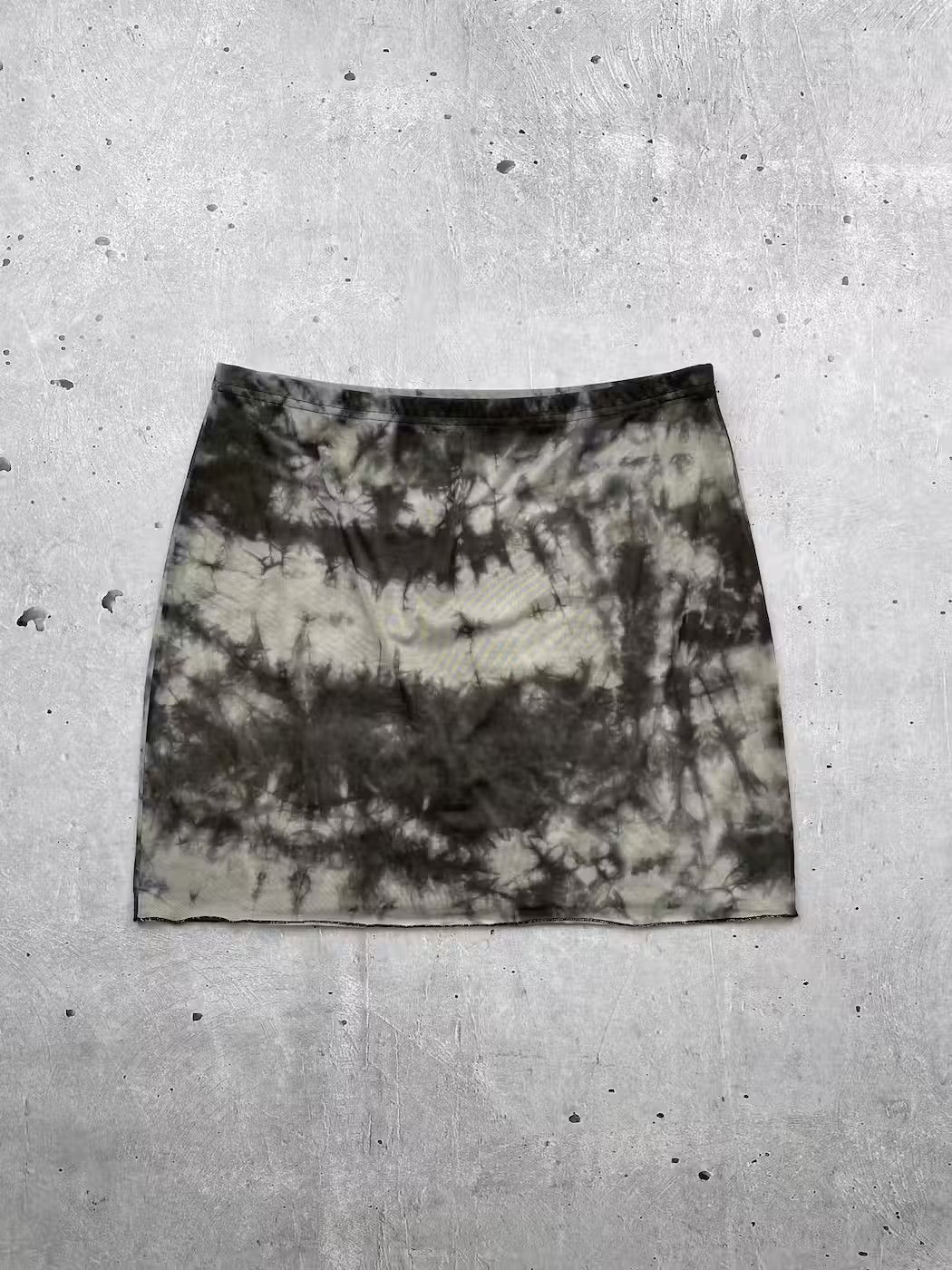 Other Vintage Mesh Gradient Mini Skirt Size 30" / US 8 / IT 44 - 1 Thumbnail