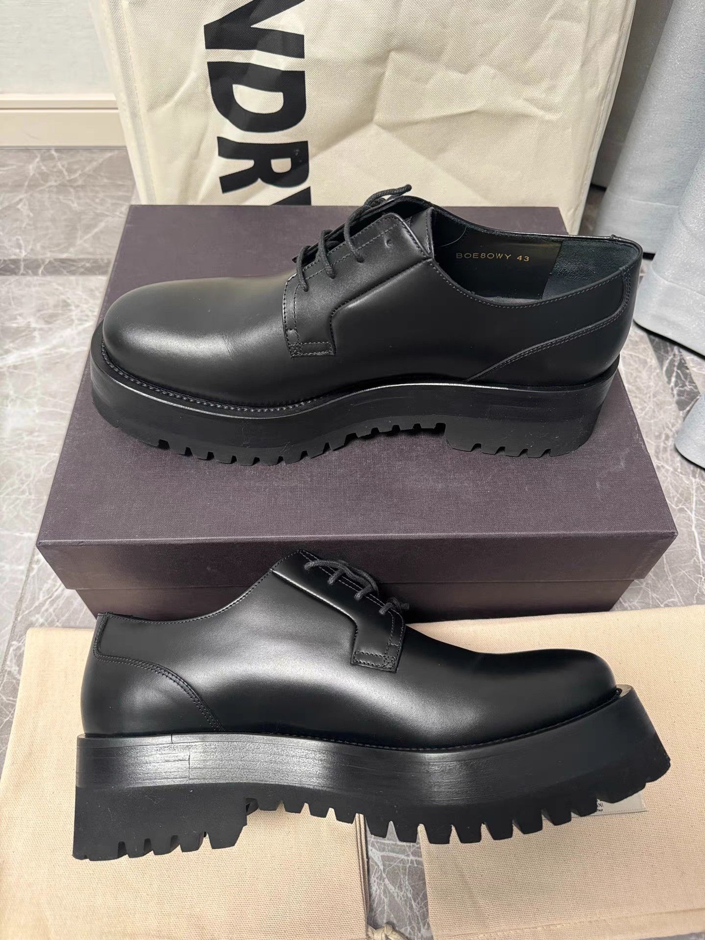 Valentino Valentino Upraise Double Platform Derby Shoes K6 Size US 10 / EU 43 - 7 Thumbnail