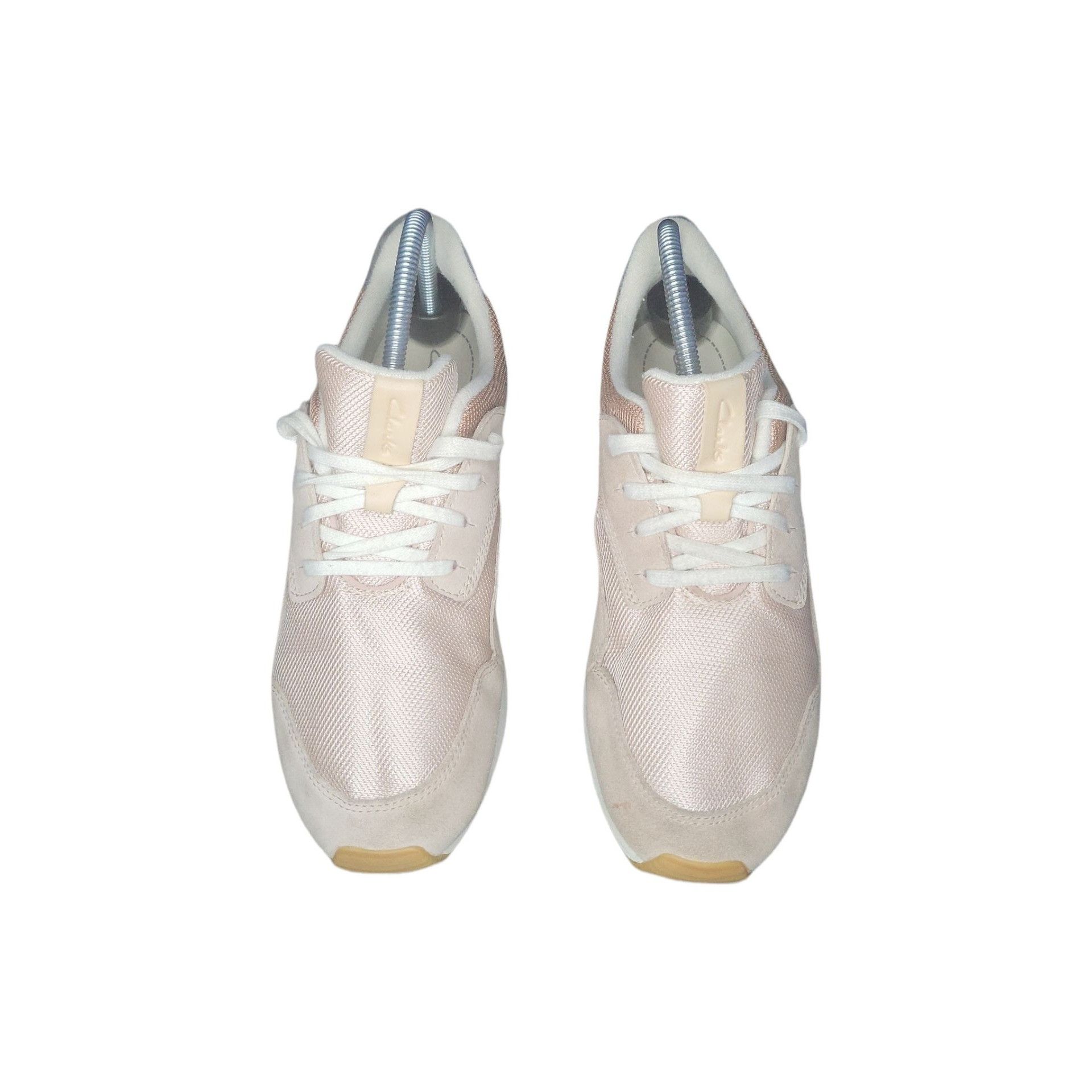 Clarks Clarks Sneakers Women Sz 10 Lace Up Suede Copper Salmon Ever Size US 10 / IT 40 - 3 Thumbnail