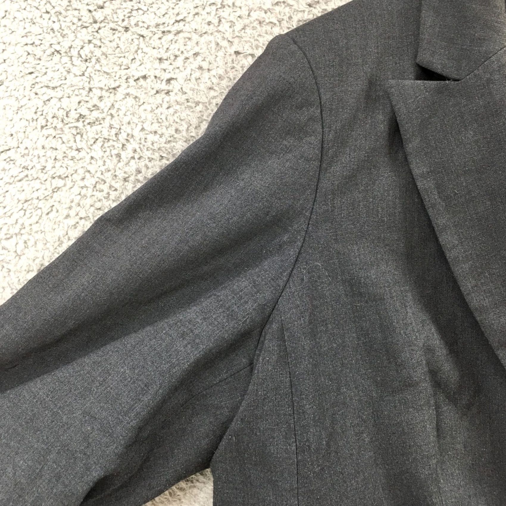 Calvin Klein Calvin Klein Blazer Womens 22W Grey Single-Breasted Collared Long Sleeve Sport Coat Jacket Size 3XL / US 20-22 - 5 Thumbnail