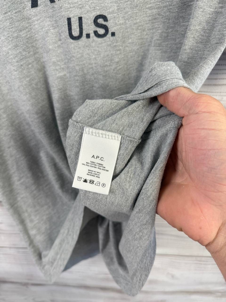 A.P.C. A.P.C Tee Size US S / EU 44-46 / 1 - 5 Thumbnail